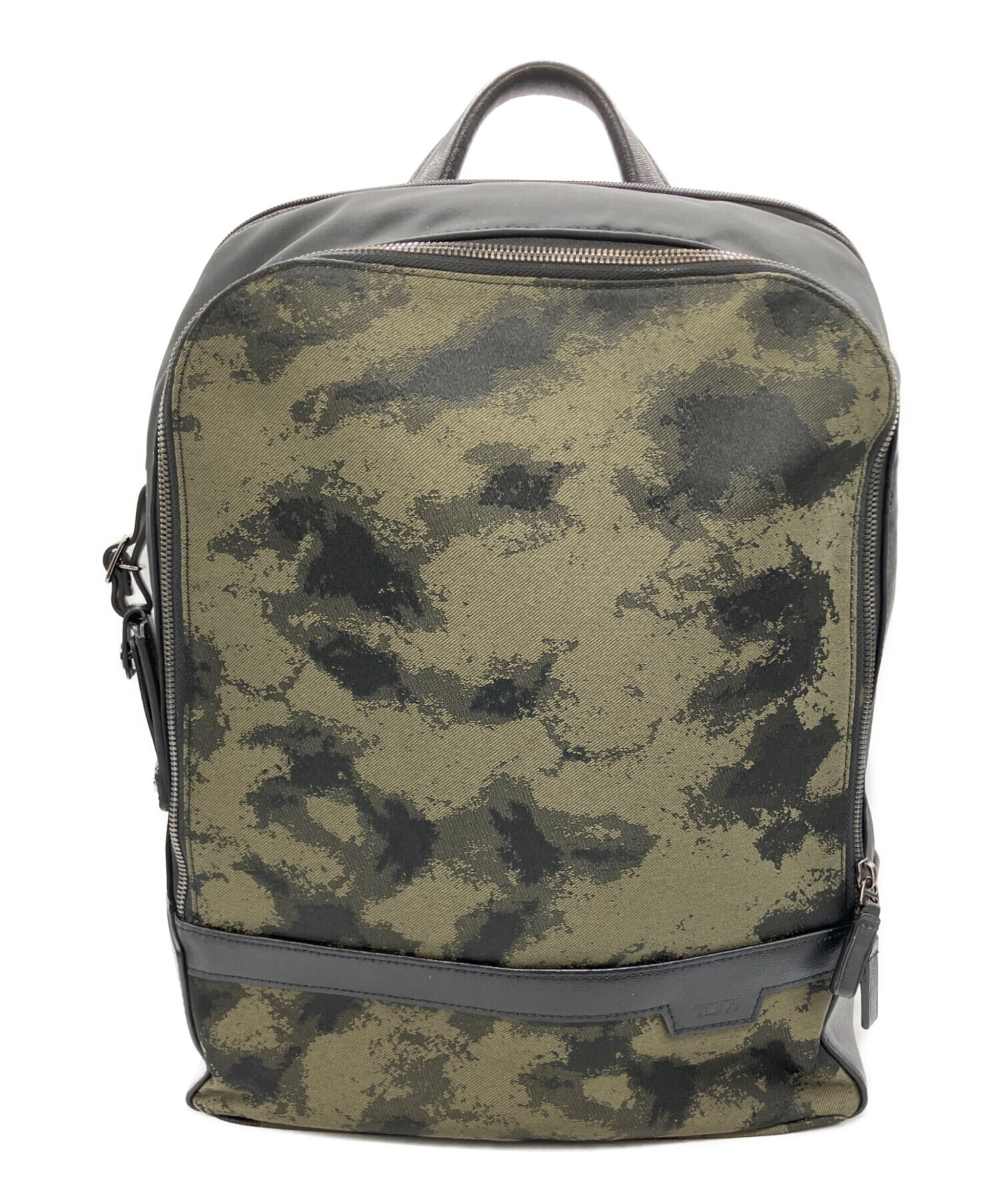 未使用 TUMI バックパック 中古・古着通販】TUMI (トゥミ) バックパック カーキ×ブラック