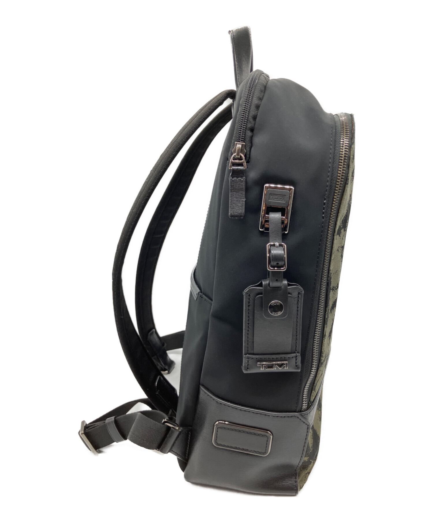中古・古着通販】TUMI (トゥミ) バックパック カーキ×ブラック 