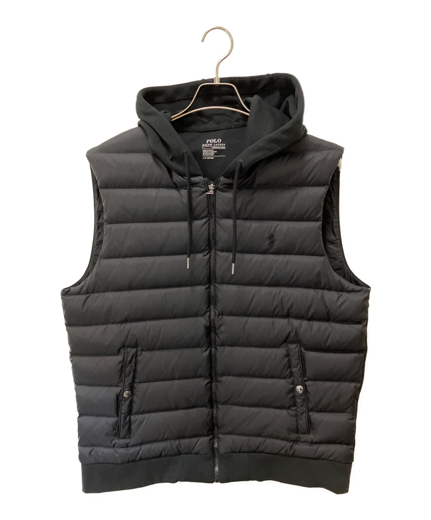 A yaka様　ご検討中商品　Ralph Lauren ダウンベスト　黒　未使用 中古・古着通販】POLO RALPH LAUREN (ポロ・ラルフローレン) ダウン