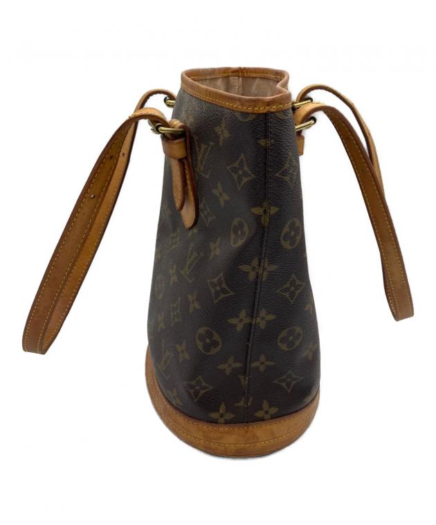 中古・古着通販】LOUIS VUITTON (ルイ ヴィトン) バケットPM ブラウン