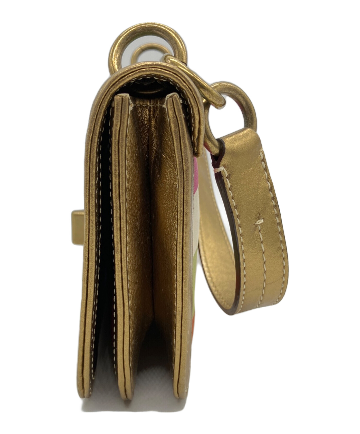 中古・古着通販】COACH (コーチ) ワンショルダーバッグ マルチカラー