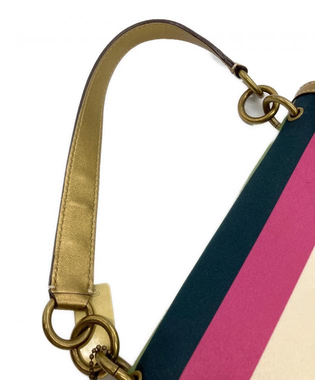 中古・古着通販】COACH (コーチ) ワンショルダーバッグ マルチカラー