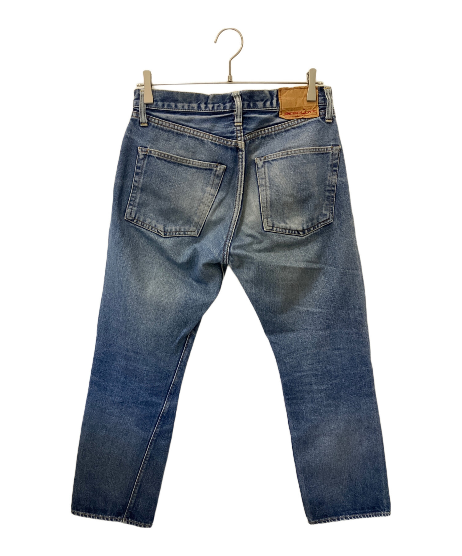 RESOLUTE ストレートデニムパンツ    メンズ W30L31 中古・古着通販】RESOLUTE (リゾルト) セルビッチデニムパンツ