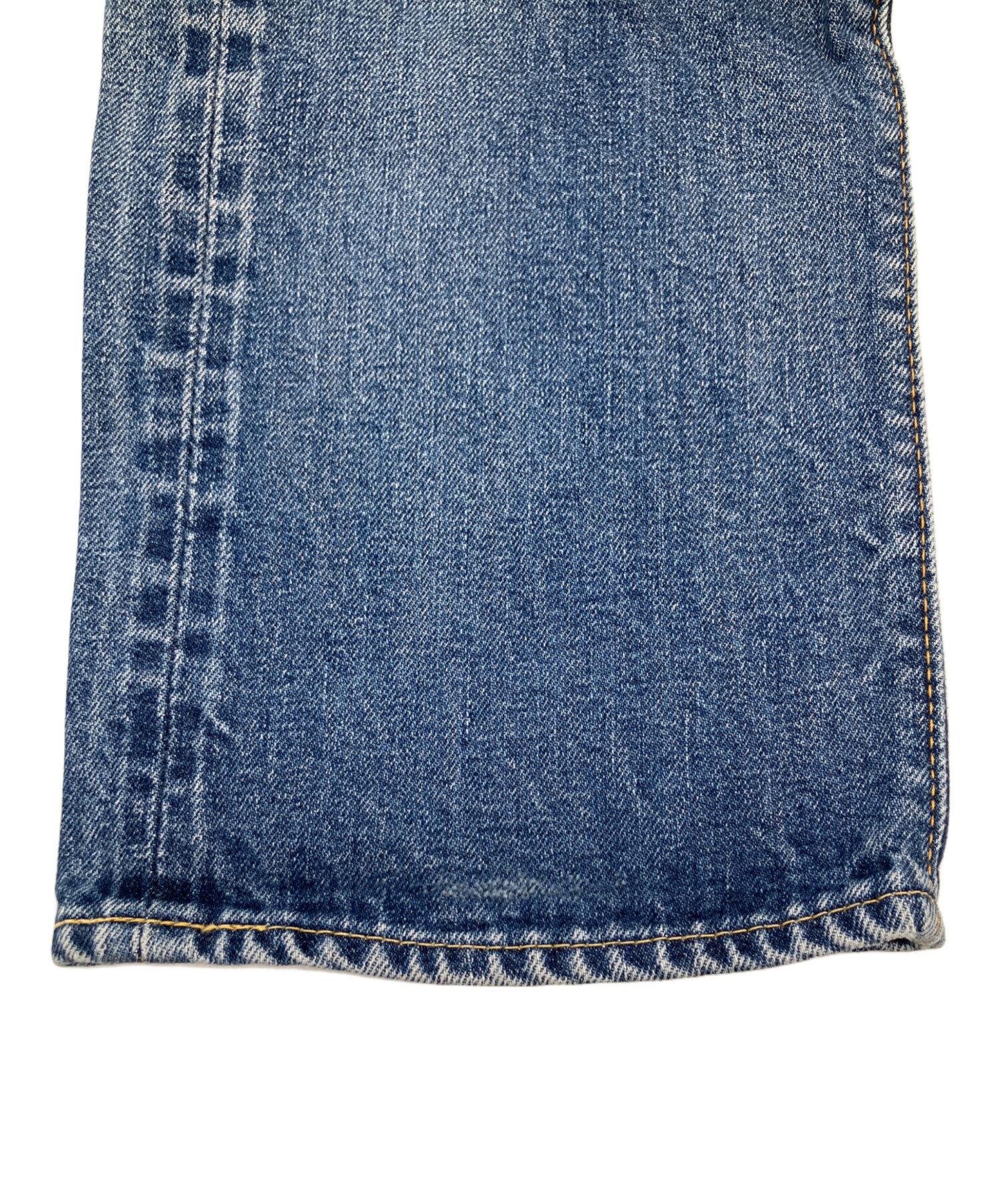RESOLUTE ストレートデニムパンツ    メンズ W30L31 中古・古着通販】RESOLUTE (リゾルト) セルビッチデニムパンツ