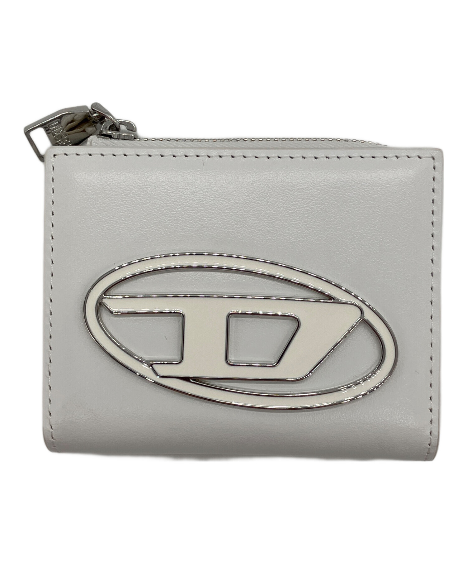 中古・古着通販】DIESEL (ディーゼル) 1dr card holder zip ホワイト