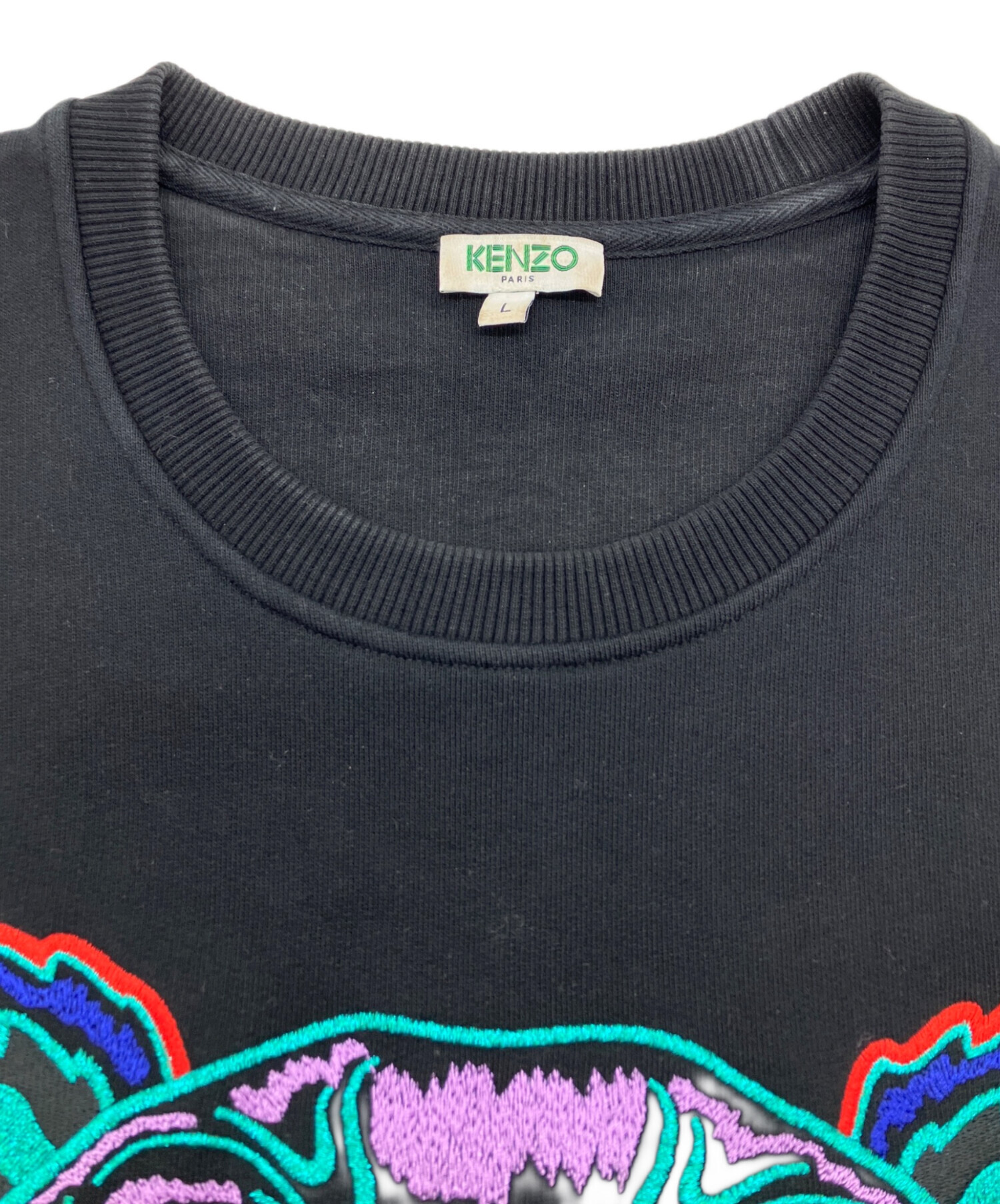 中古・古着通販】KENZO (ケンゾー) クラシックタイガー刺繍スウェット