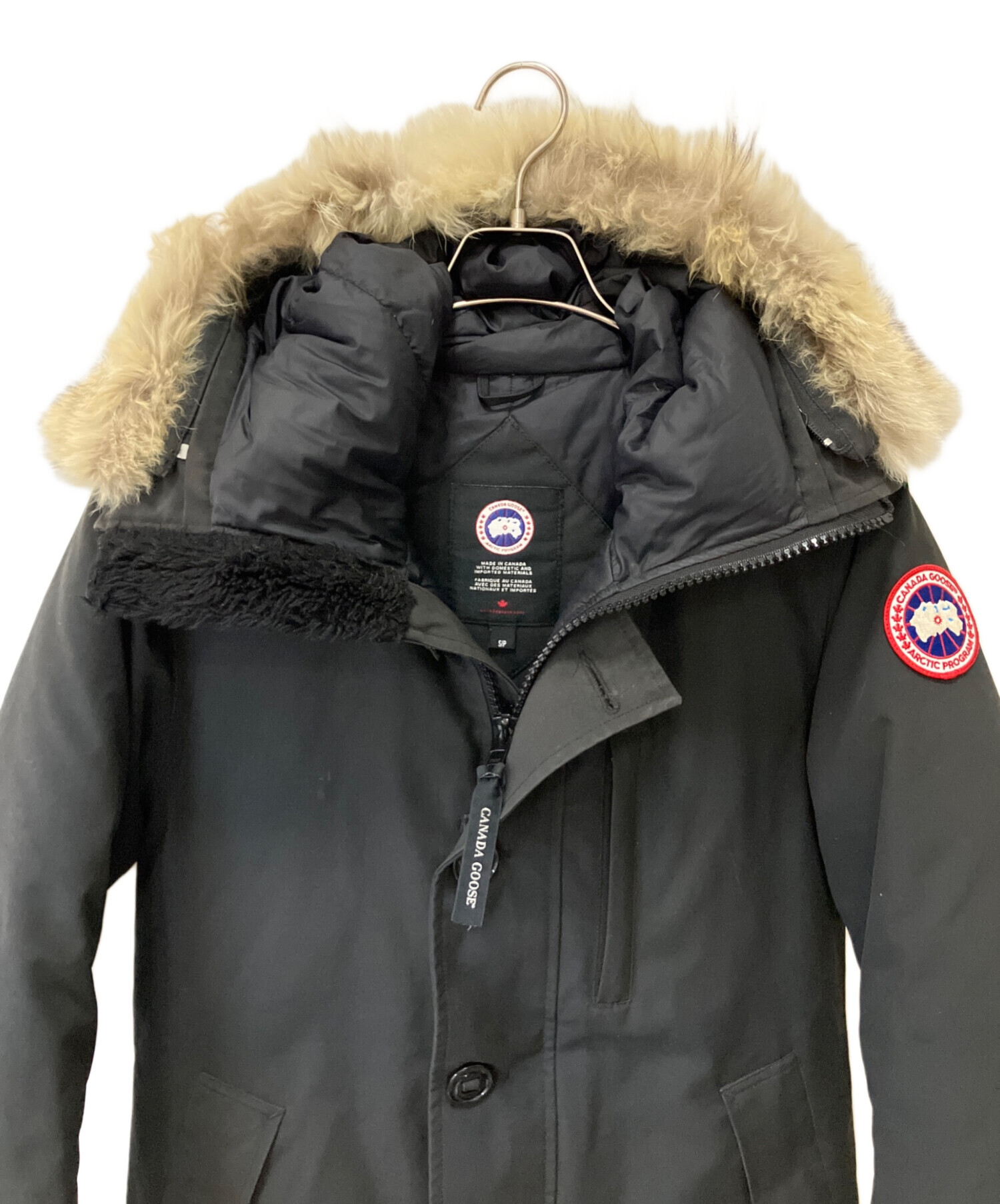 中古・古着通販】CANADA GOOSE (カナダグース) JASPER PARKA ブラック
