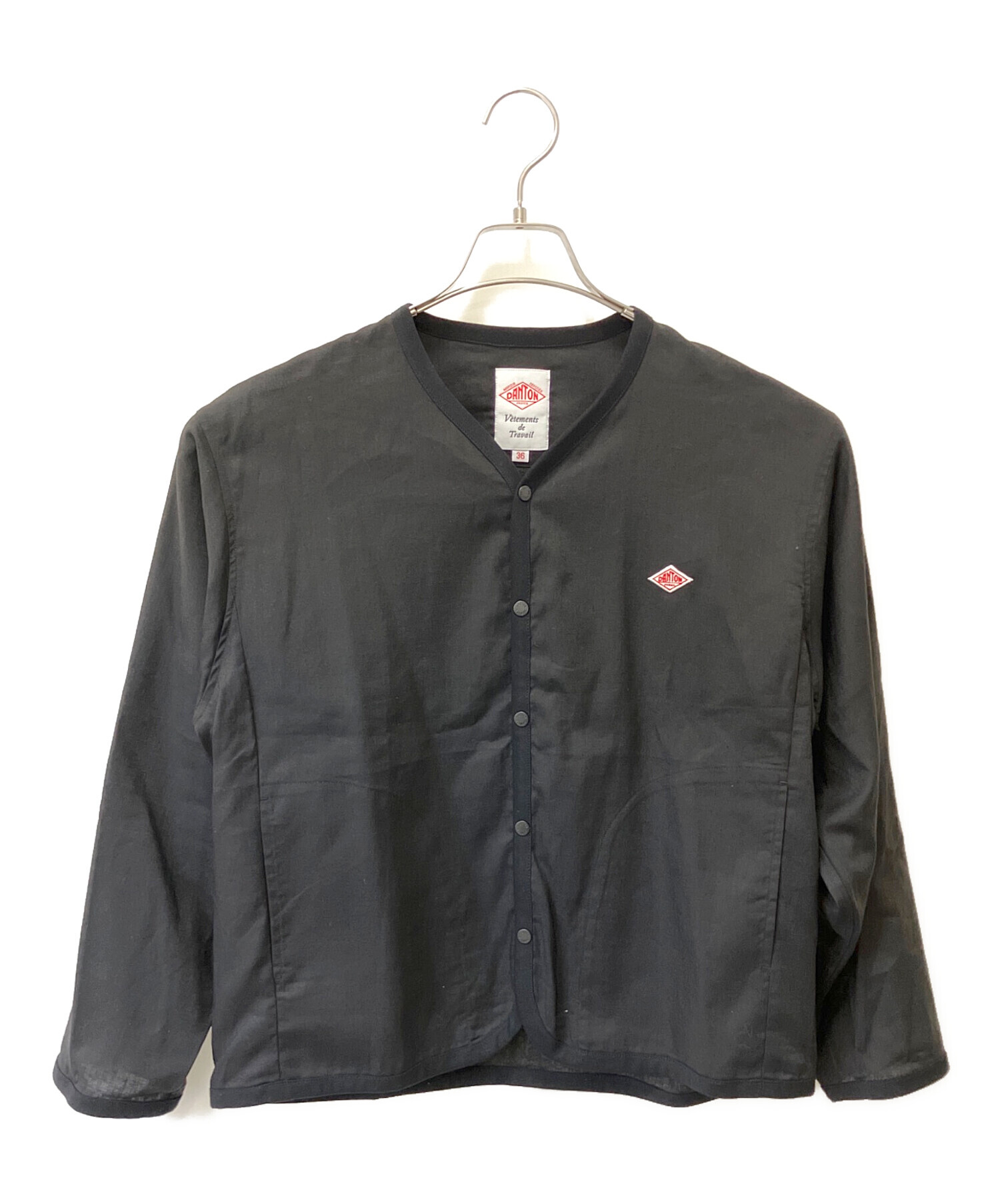 中古・古着通販】DANTON (ダントン) リネンポリエステルクロス シャツ
