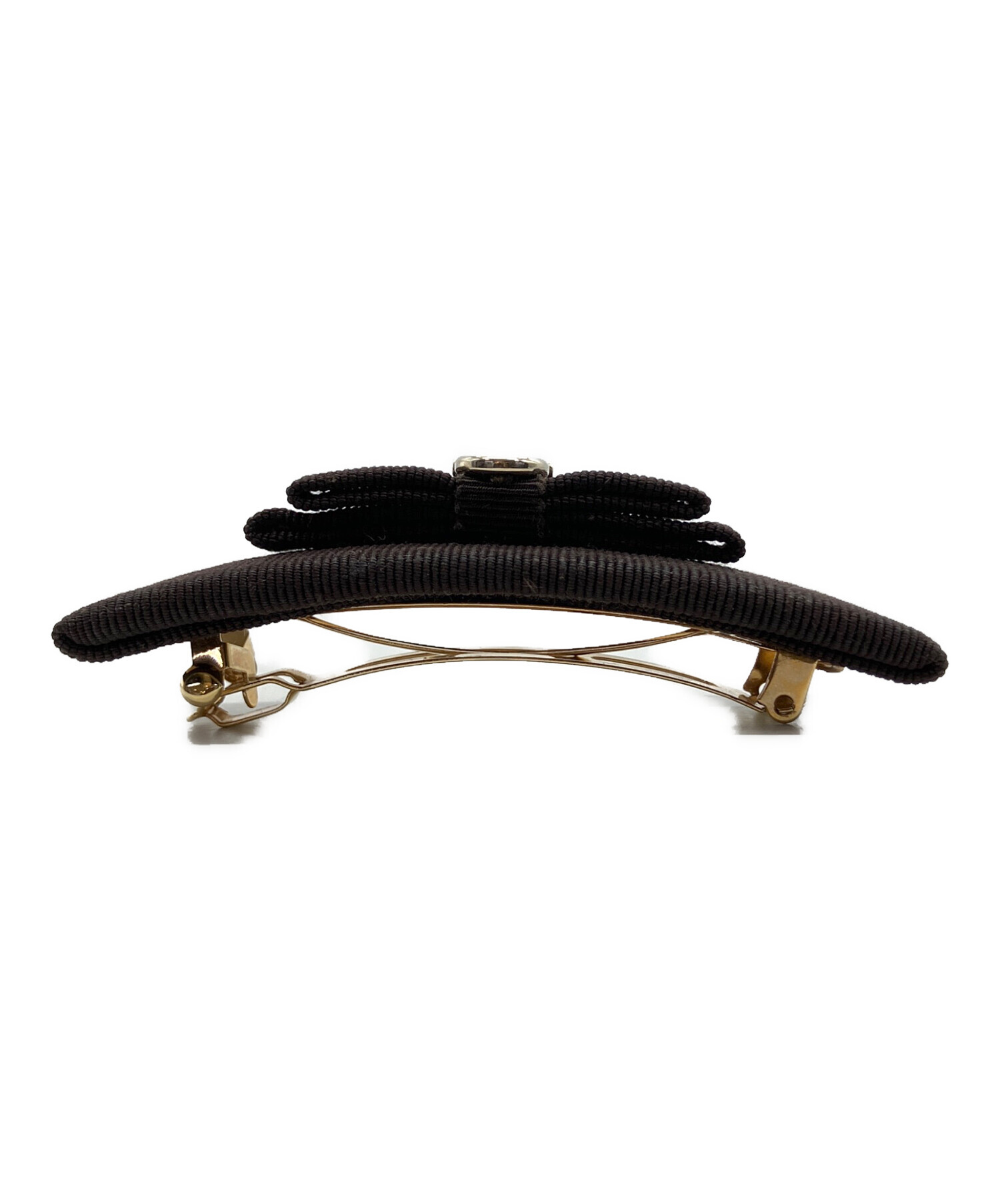 未使用に近い サルバトーレ フェラガモ FERRAGAMO バレッタ リボン 中古・古着通販】Salvatore Ferragamo (サルヴァトーレ フェラガモ
