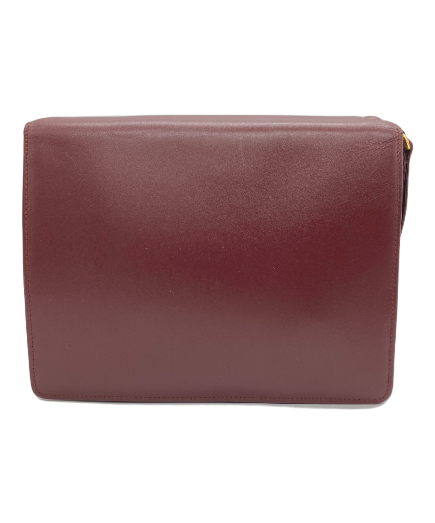 中古・古着通販】Cartier (カルティエ) セカンドバッグ ボルドー
