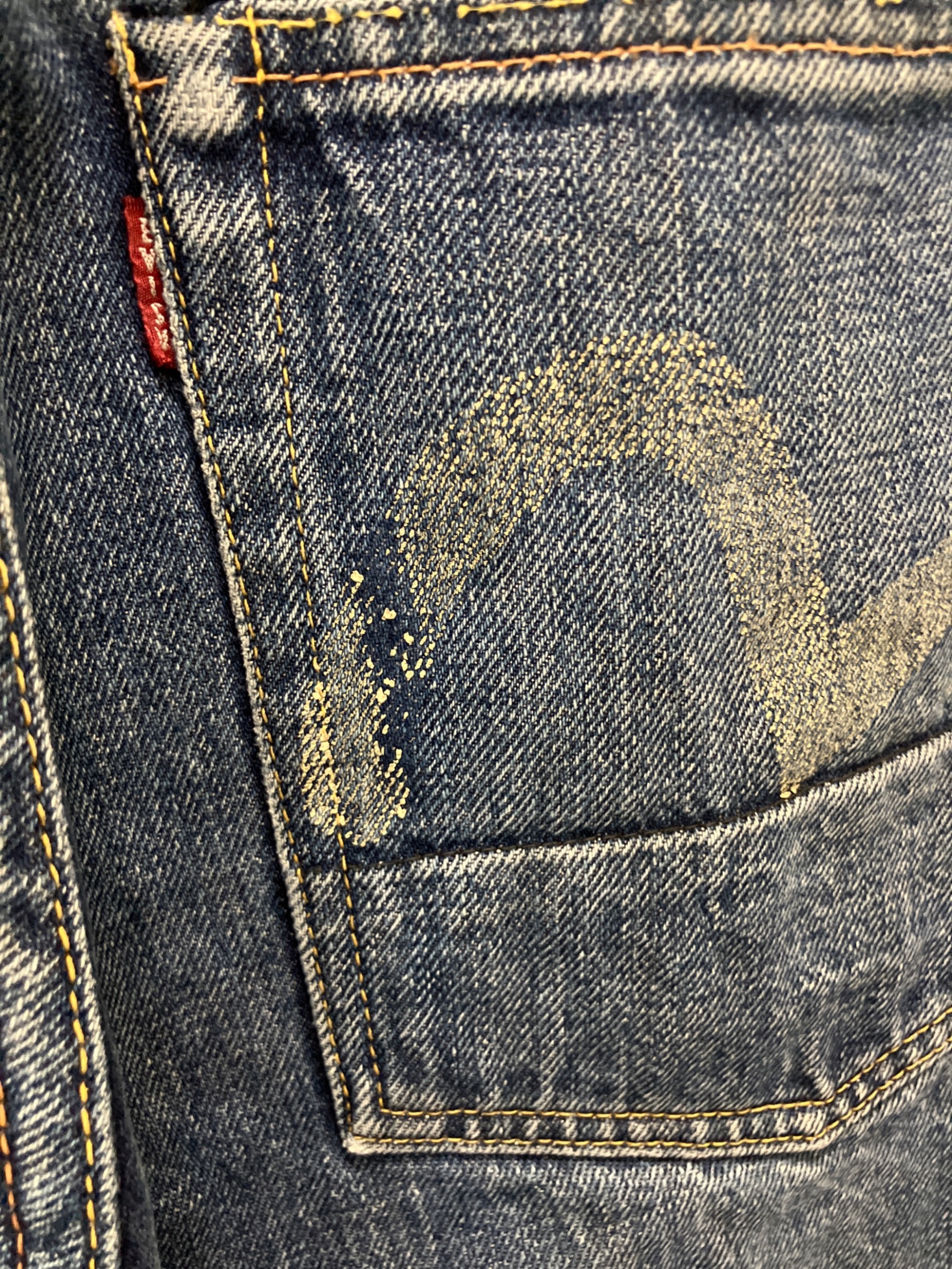 中古・古着通販】EVISU (エヴィス) デニムパンツ ブルー サイズ:W33