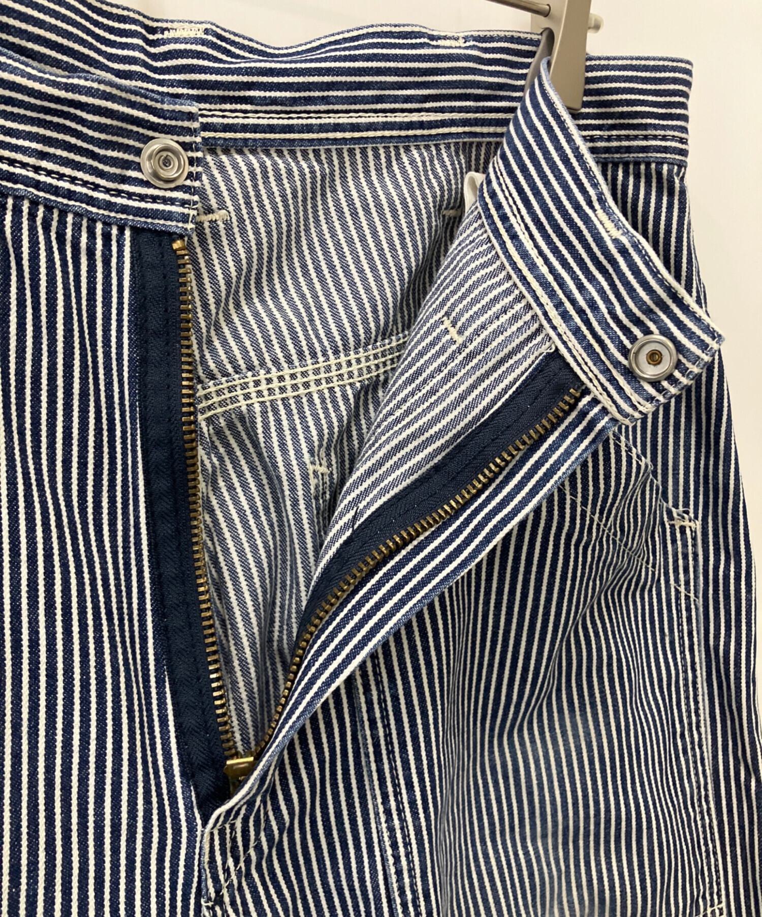 中古・古着通販】EVISU (エヴィス) デニムカーゴパンツ ブルー