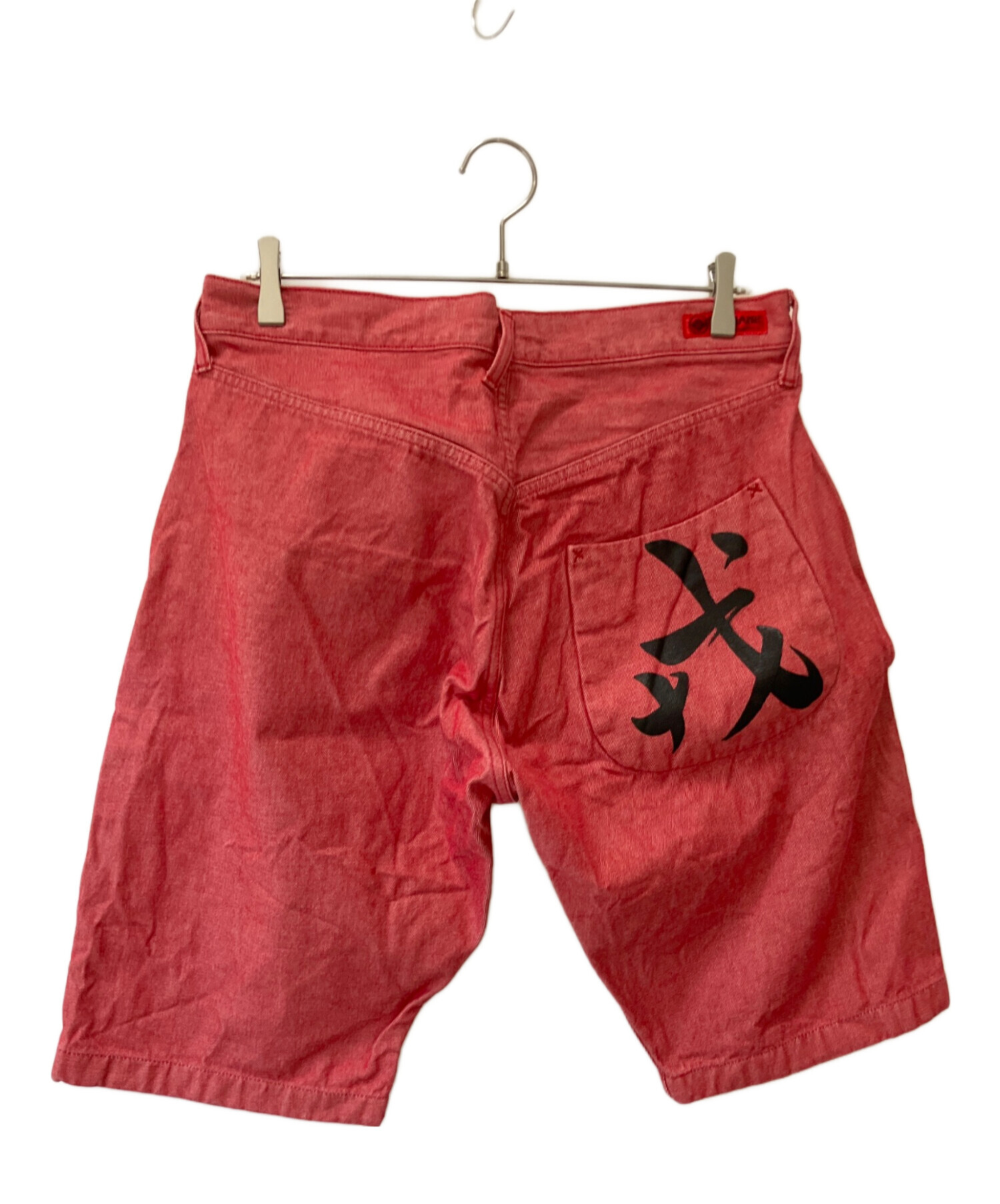 中古・古着通販】YAMANE (ヤマネ) EVISU (エヴィス) デニムハーフ