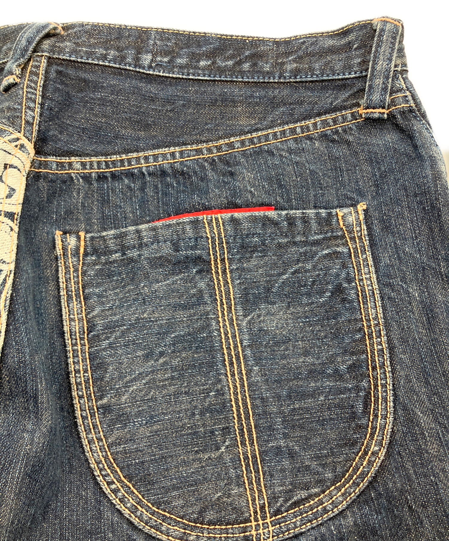 中古・古着通販】YAMANE (ヤマネ) EVISU (エヴィス) デニムパンツ