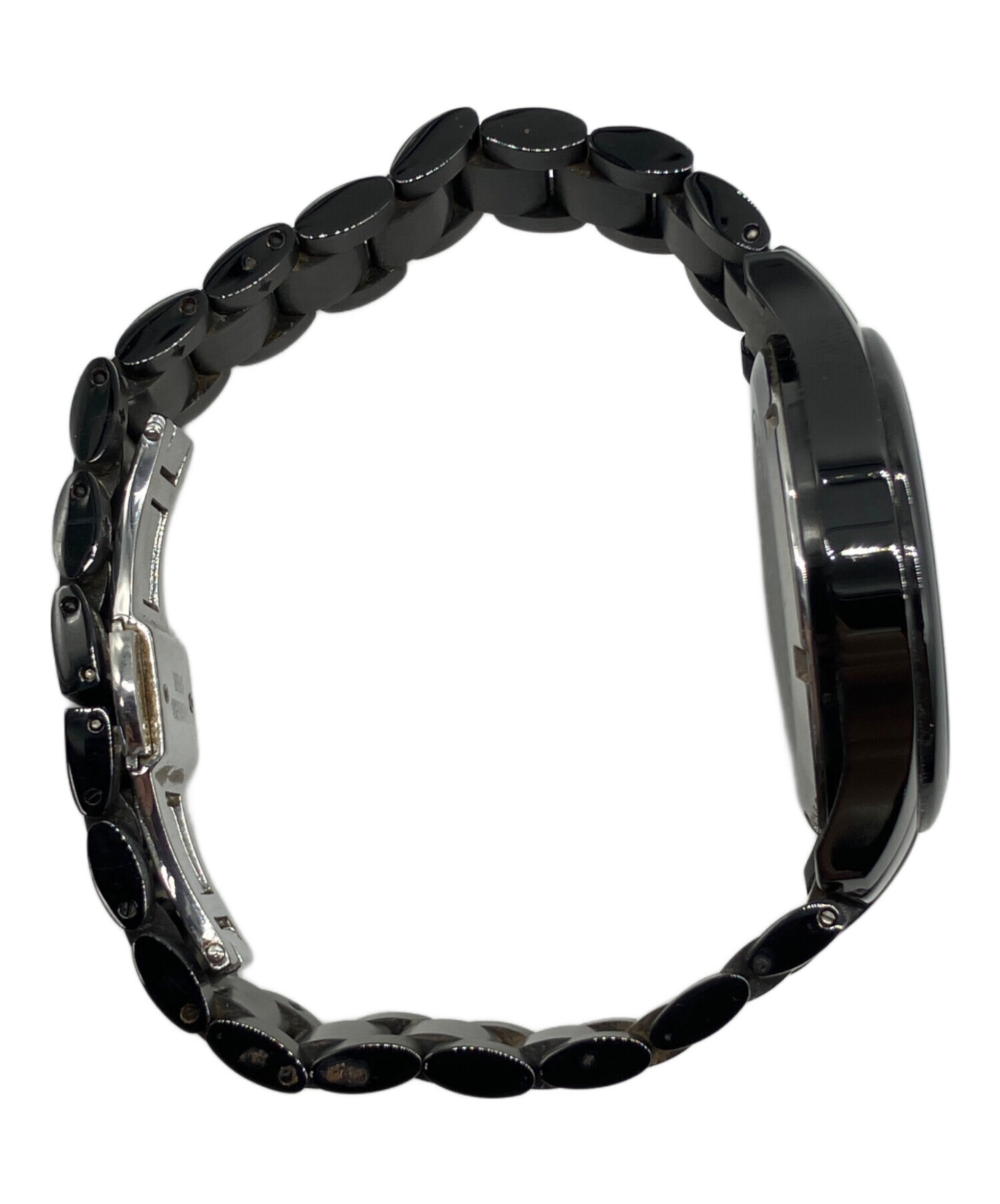 中古・古着通販】TECHNOS (テクノス) 腕時計 ブラック｜ブランド・古着