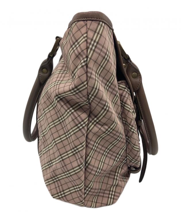 ★超美品・USED・正規品★バーバリーブルーレーベル トートバッグ ノバチェック 中古・古着通販】BURBERRY BLUE LABEL (バーバリー ブルー レーベル