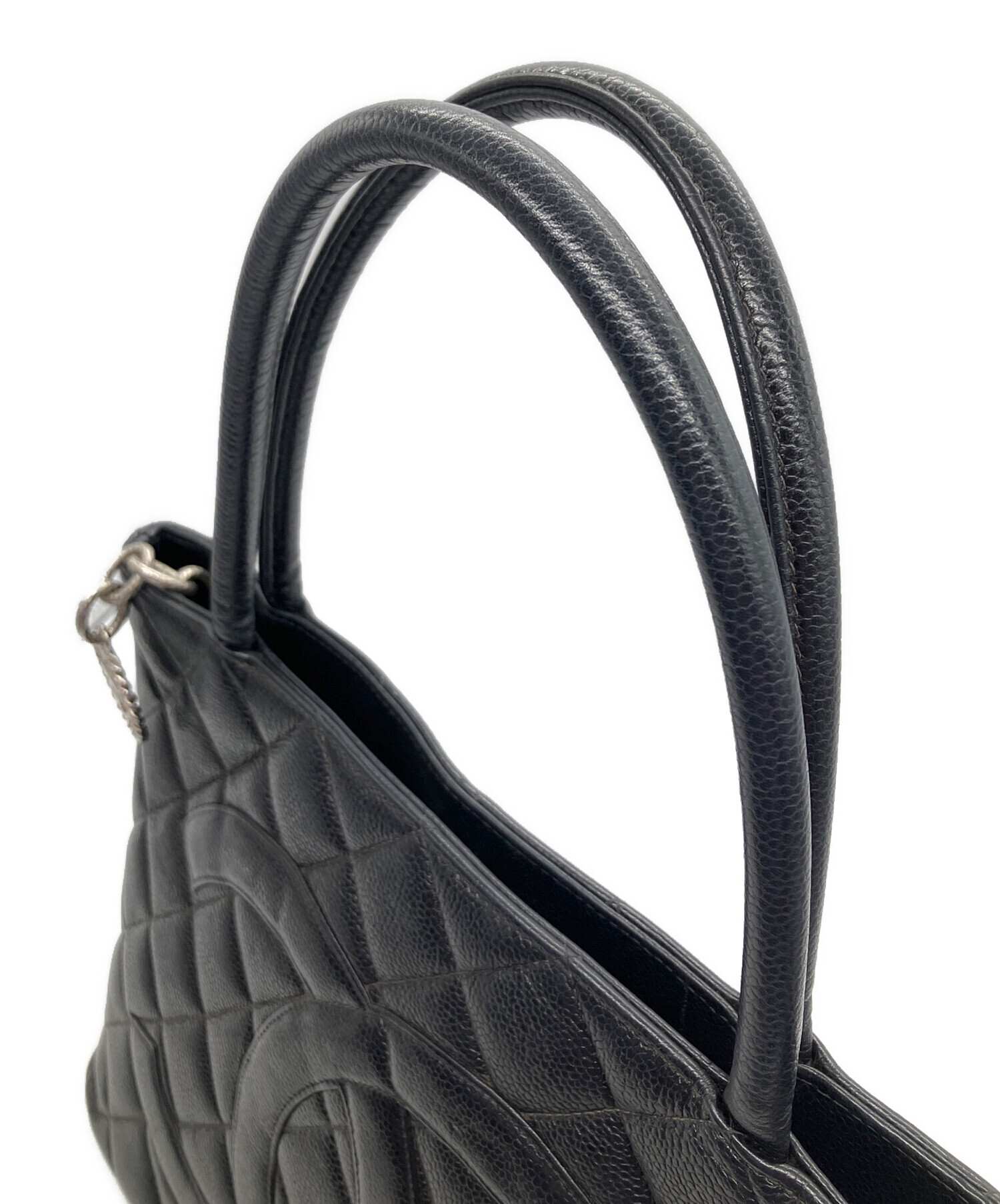 中古・古着通販】CHANEL (シャネル) 復刻トートバッグ ブラック