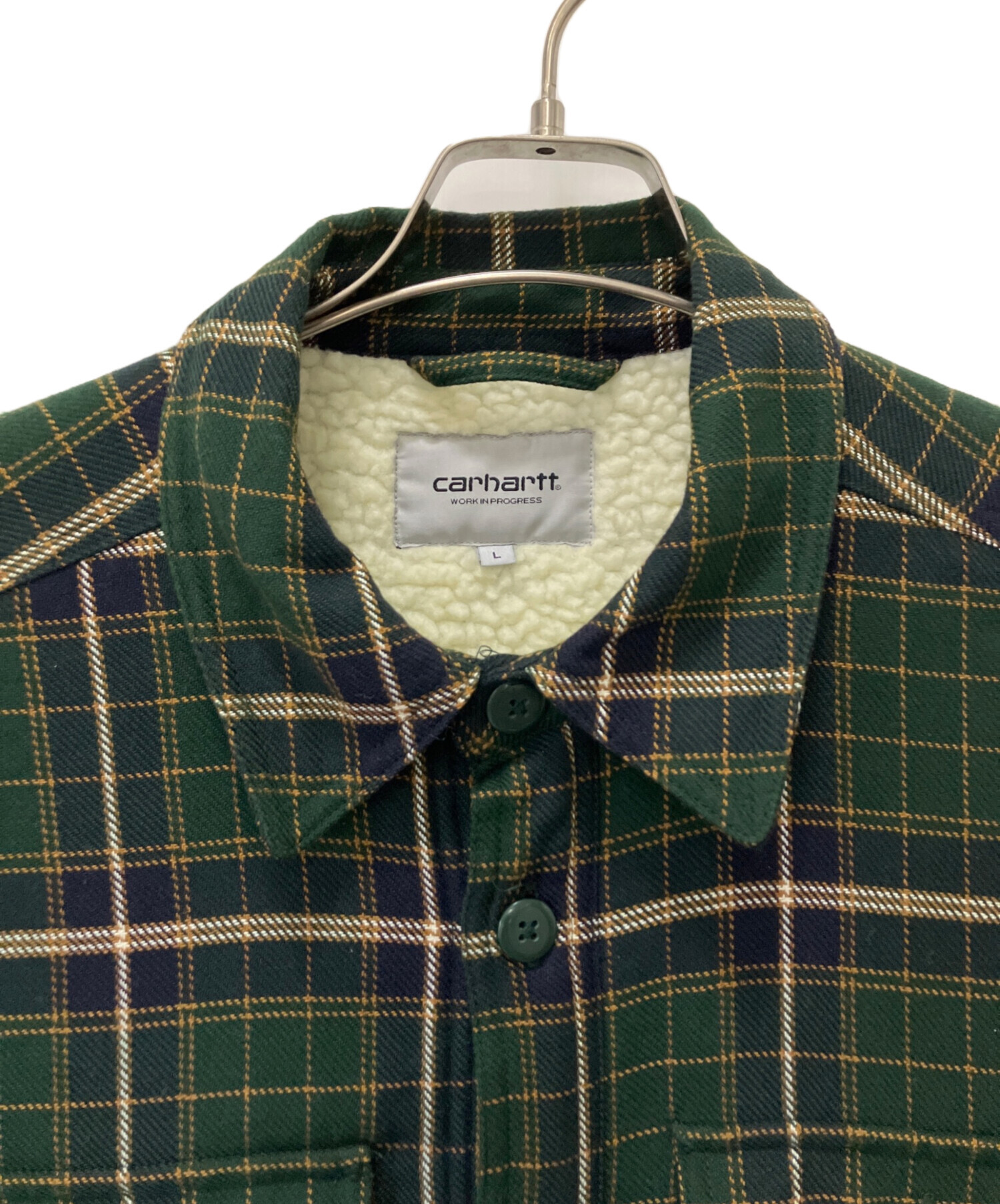 中古・古着通販】CarHartt (カーハート) 裏ボアジャケット グリーン