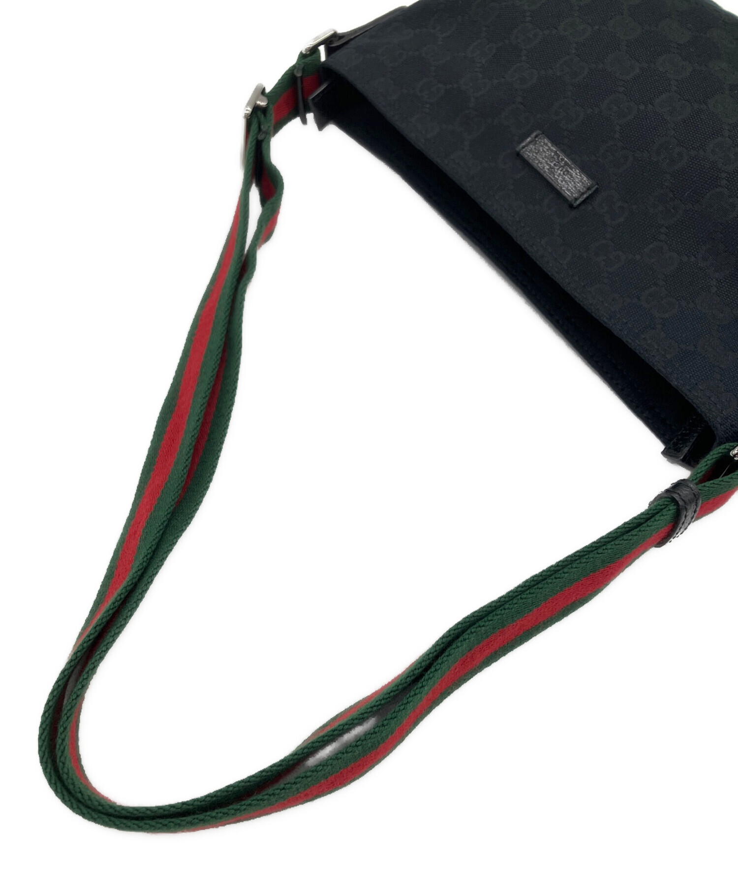 中古・古着通販】GUCCI (グッチ) GGキャンバスショルダーバッグ
