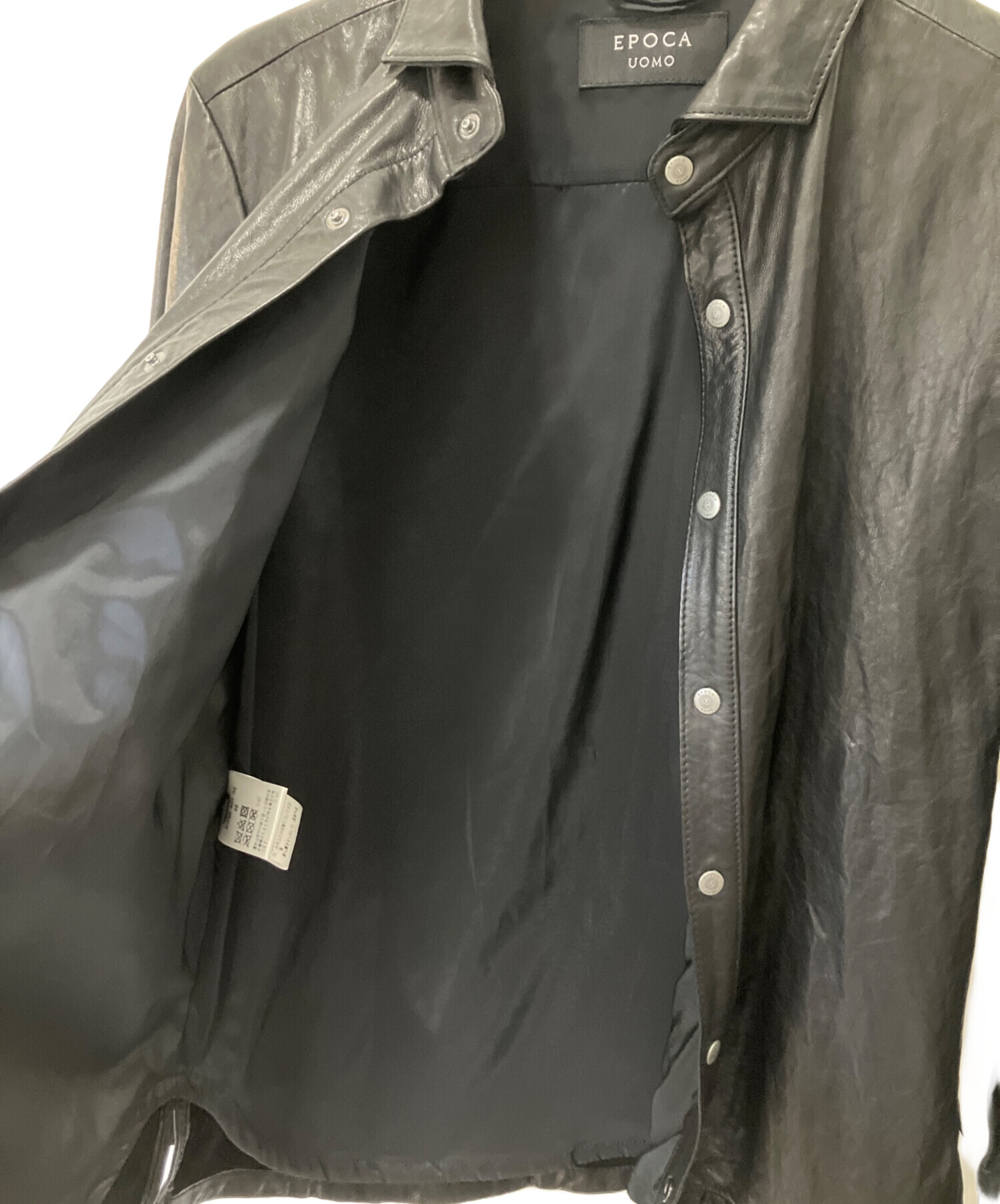 中古・古着通販】EPOCA UOMO (エポカ ウォモ) レザージャケット