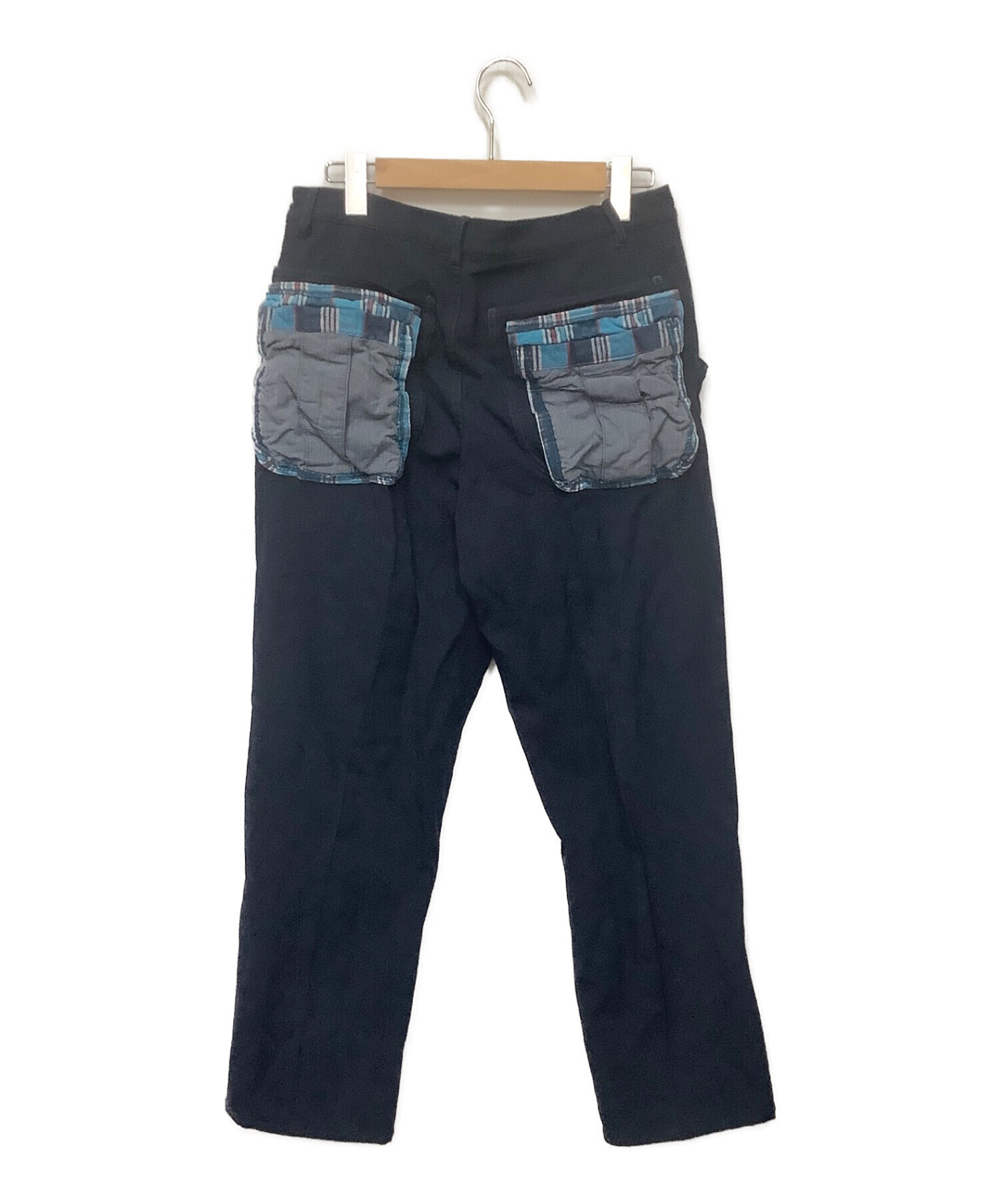 コムデギャルソンオムプリュス ポリ縮絨 ドッキングパンツ 【公式通販】