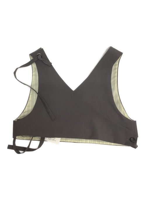 中古・古着通販】UJOH (ウジョー) セパレートベスト グレー サイズ:2