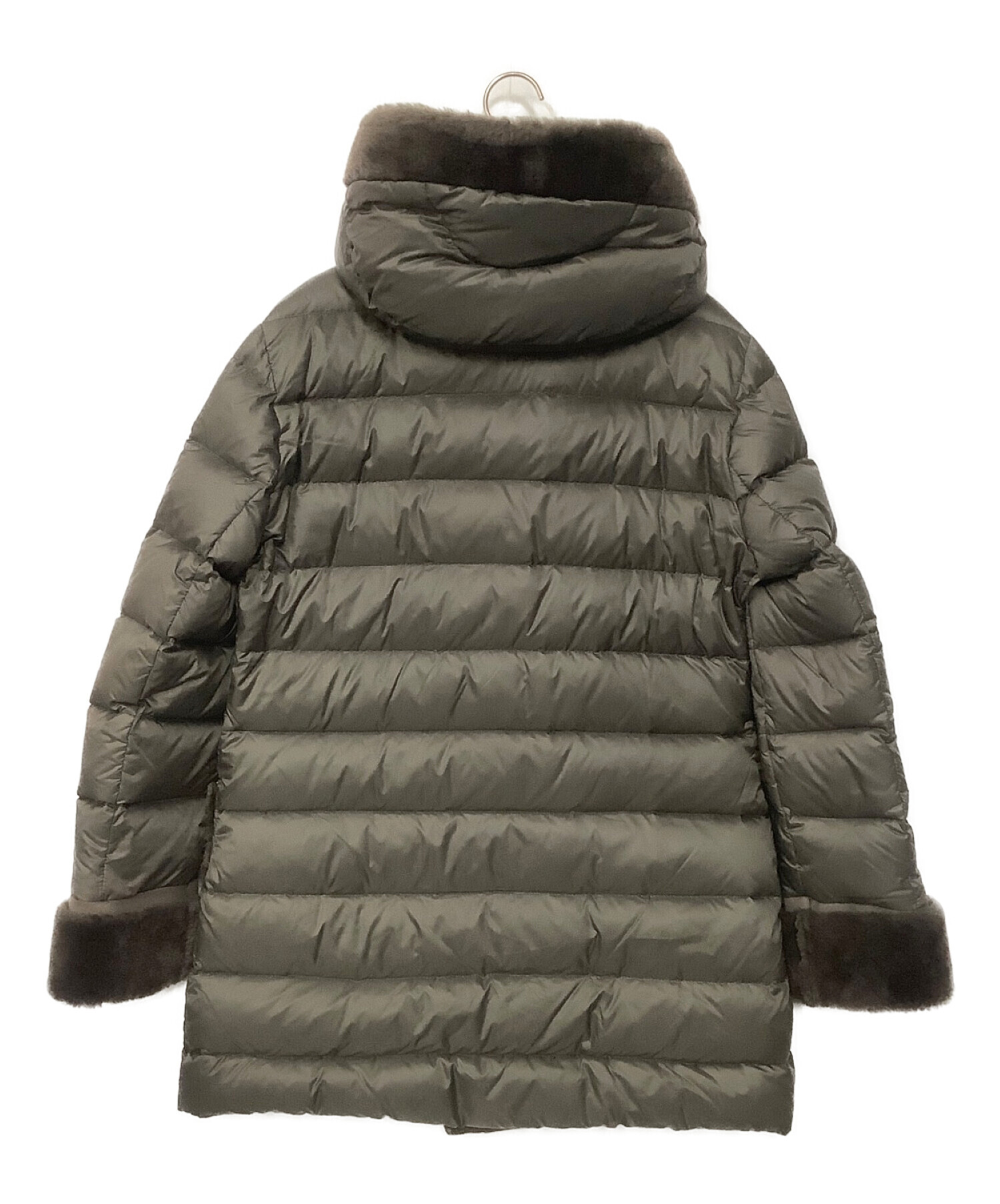 中古・古着通販】EMMETI (エンメティ) ムートンダッフルダウンコート 