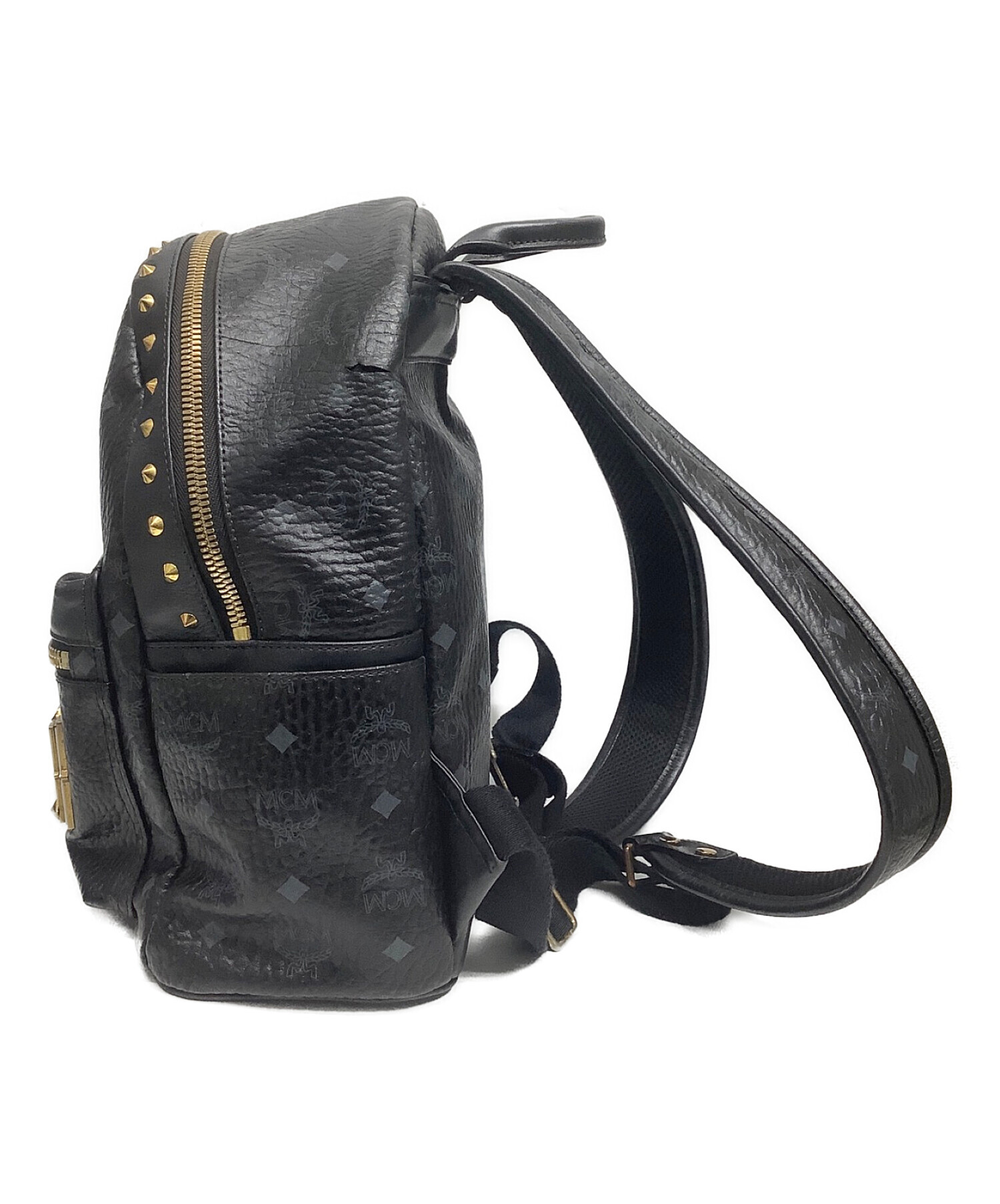 MCMリュック ブラック Small MCM - MCM リュック miniリュック 