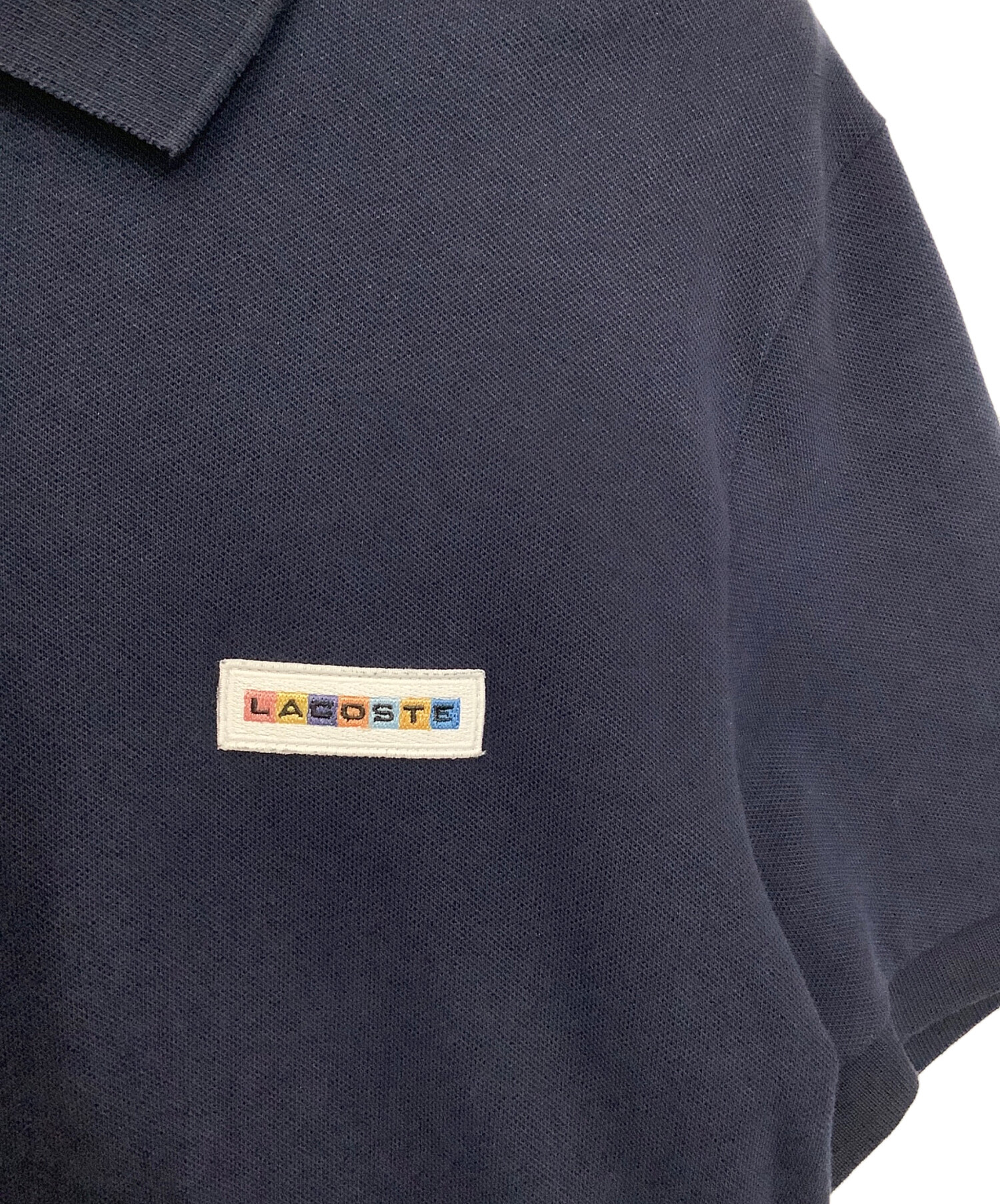 中古・古着通販】LACOSTE (ラコステ) ポロシャツ ネイビー サイズ:S