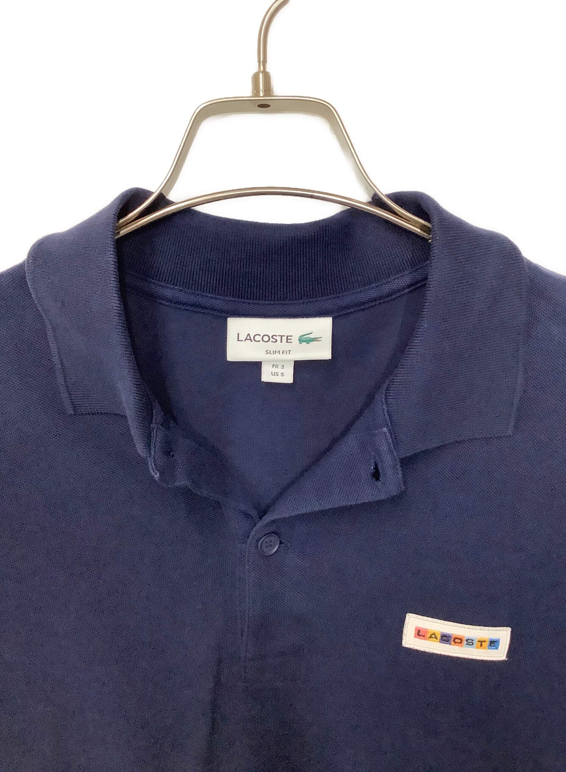 中古・古着通販】LACOSTE (ラコステ) ポロシャツ ネイビー サイズ:S