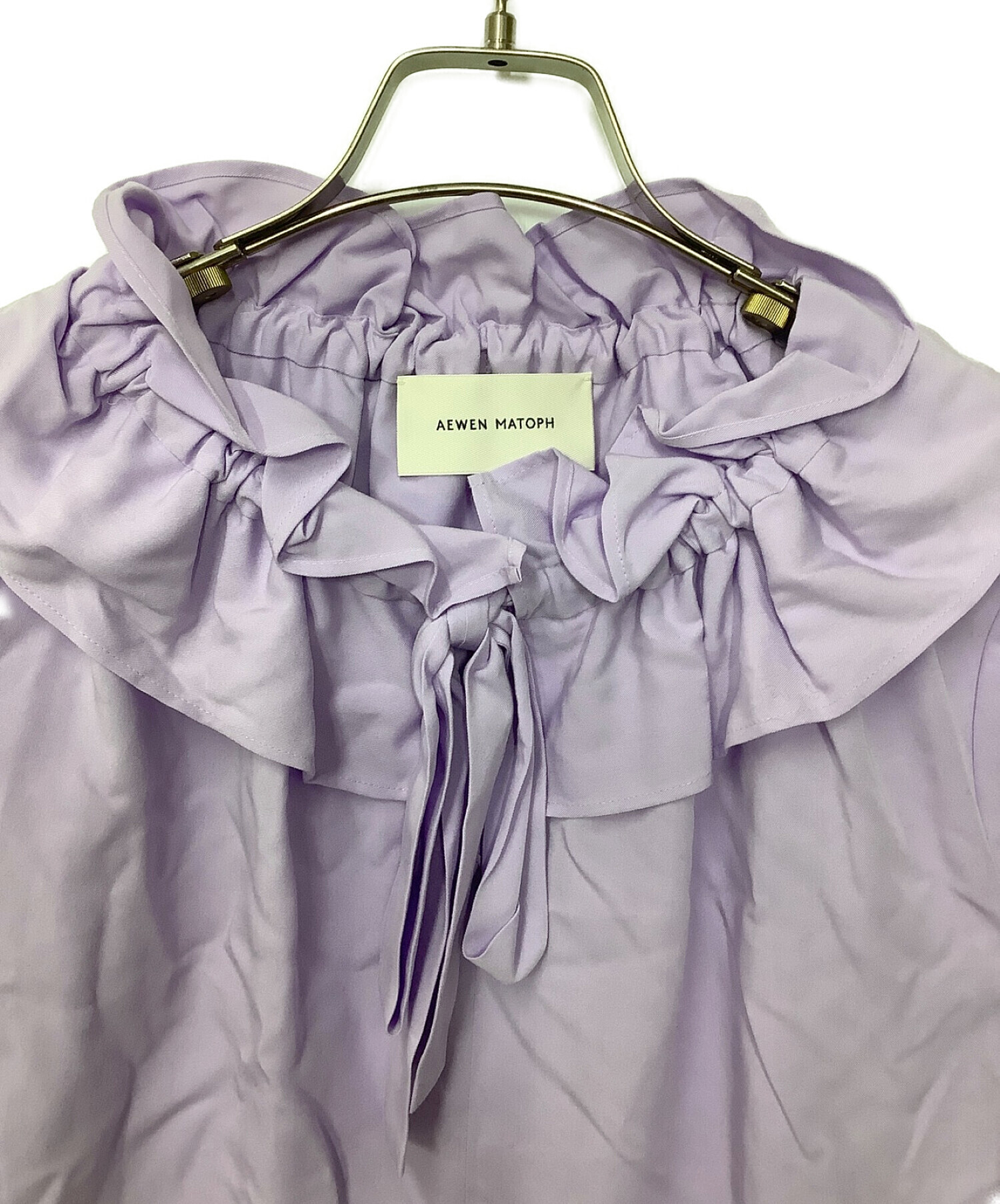 AEWEN MATOPH イウエンマトフ カジュアルシャツ M 紫 【古着】【中古】【送料無料】 AEWEN MATOPH - 【LILAC】<AEWEN MATOPH> イレギュラータイカラー