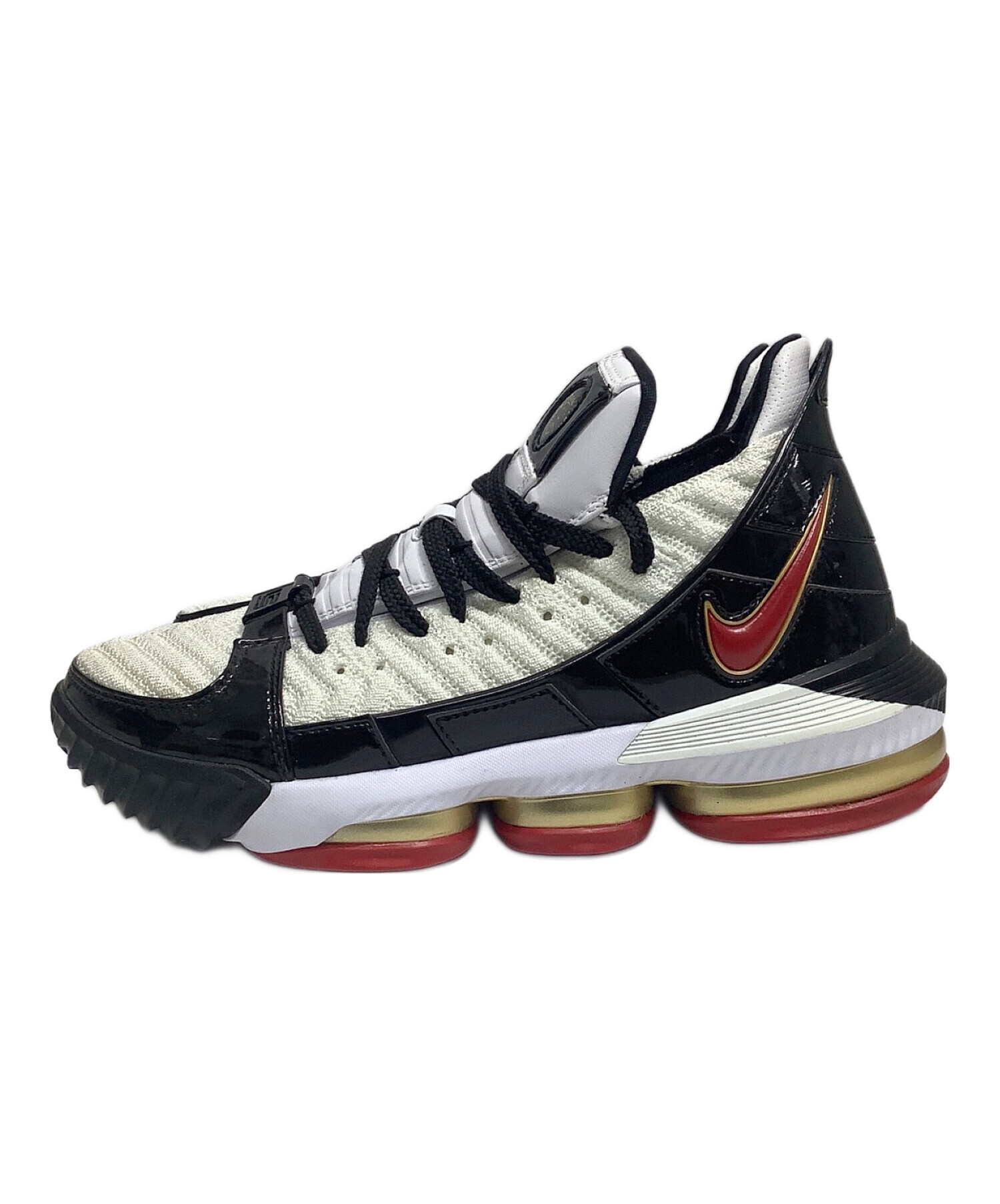 中古・古着通販】NIKE (ナイキ) LEBRON XVI SB ホワイト×ブラック 