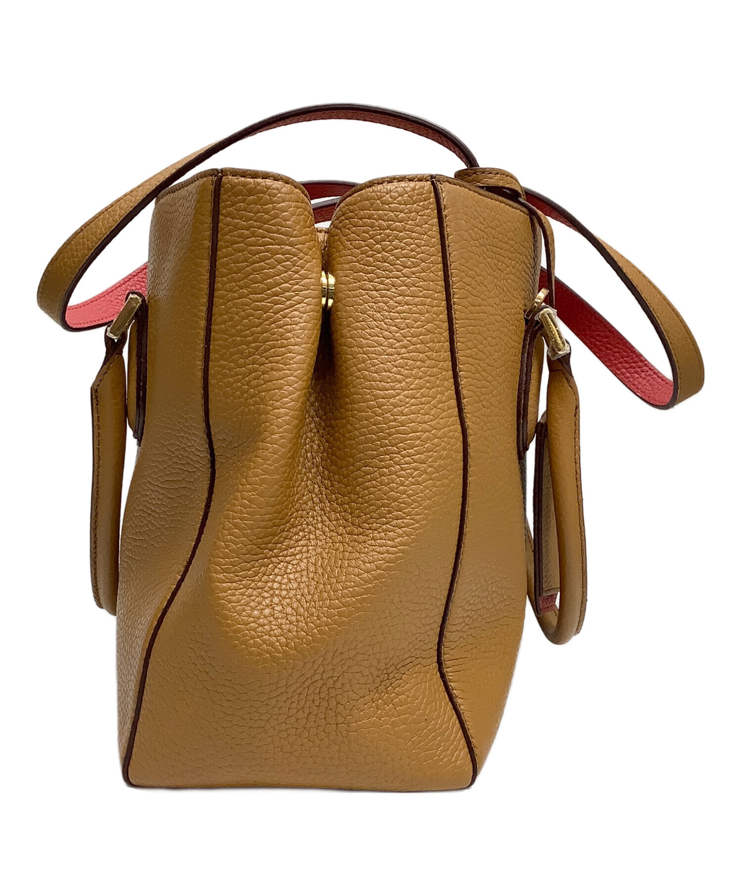 186005 COCOCELUX GOLD ココセリュックスゴールド ラウンド 2way ショルダーバッグ [241009HM100001] COCOCELUX GOLD ココセリュックス ゴールド トートバッグ 205DA0365