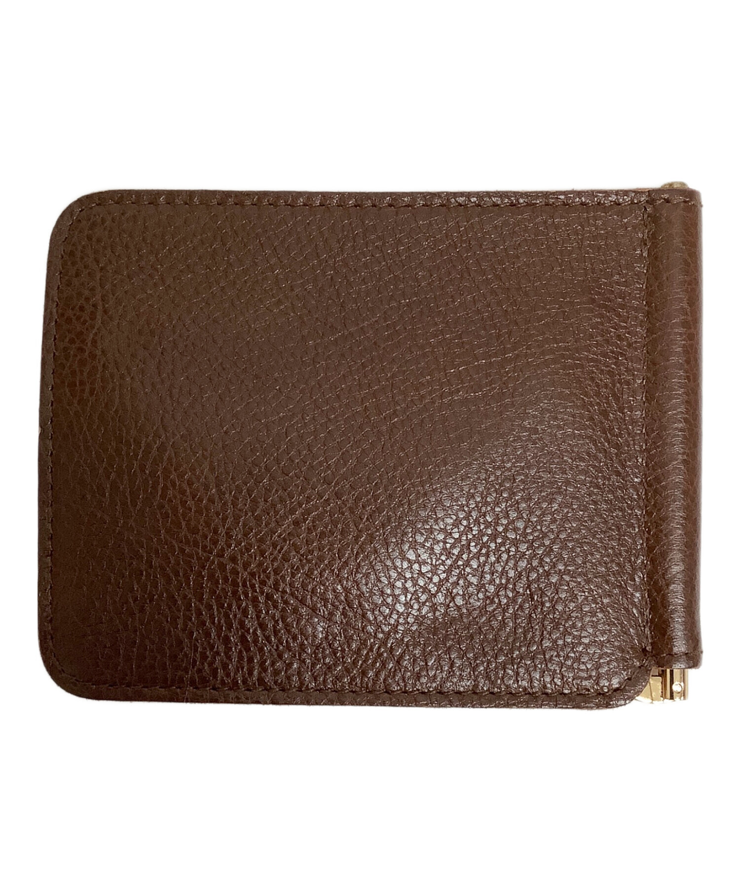中古・古着通販】IL BISONTE (イル ビゾンテ) マネークリップ ブラウン