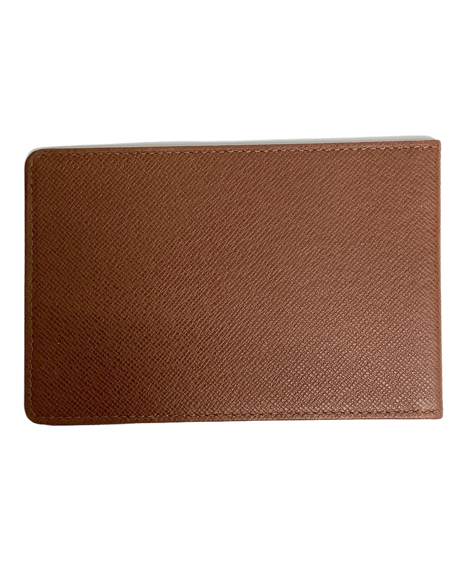 LOUIS VUITTON ケース ブラウン 中古・古着通販】LOUIS VUITTON (ルイ ヴィトン) パスケース ブラウン
