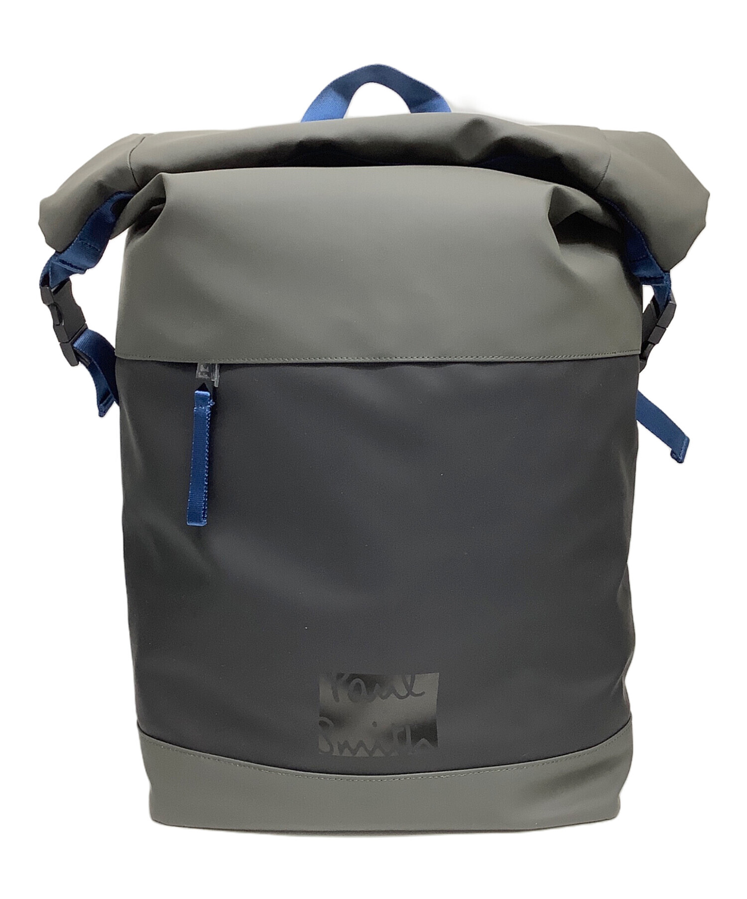 中古・古着通販】PAUL SMITH (ポールスミス) リュック ブラック×グレー 