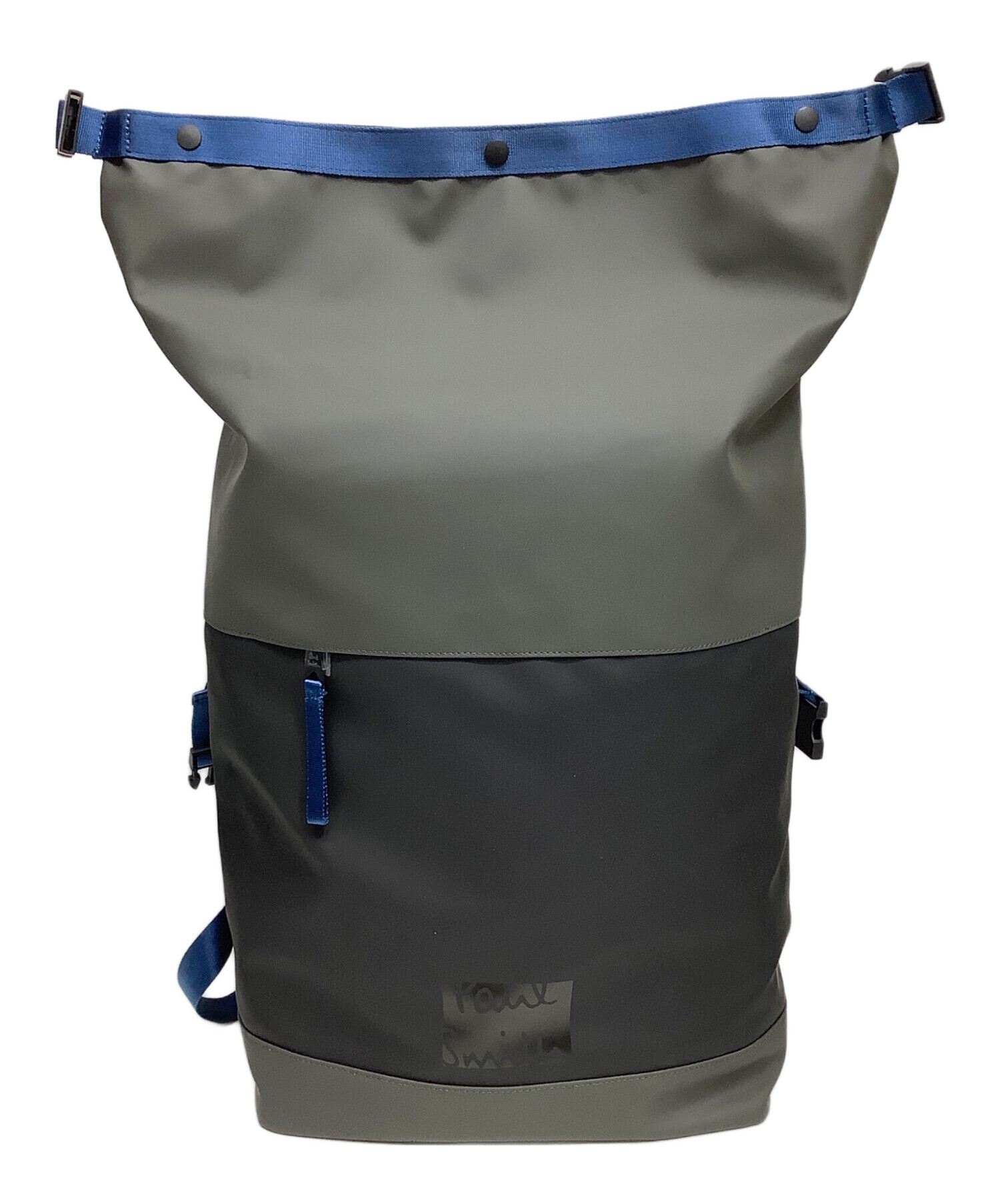 中古・古着通販】PAUL SMITH (ポールスミス) リュック ブラック×グレー 