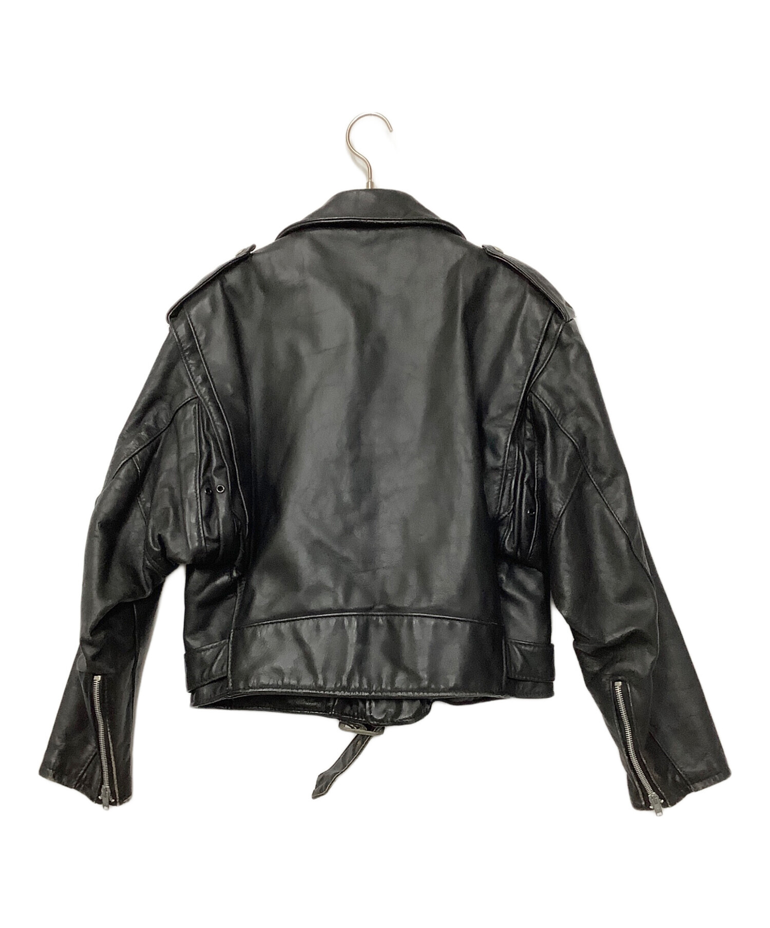 中古・古着通販】shott (ショット) ライダースジャケット ブラック 