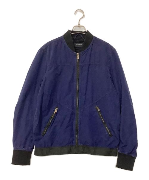 中古・古着通販】DIESEL (ディーゼル) スタジャン ネイビー サイズ:M