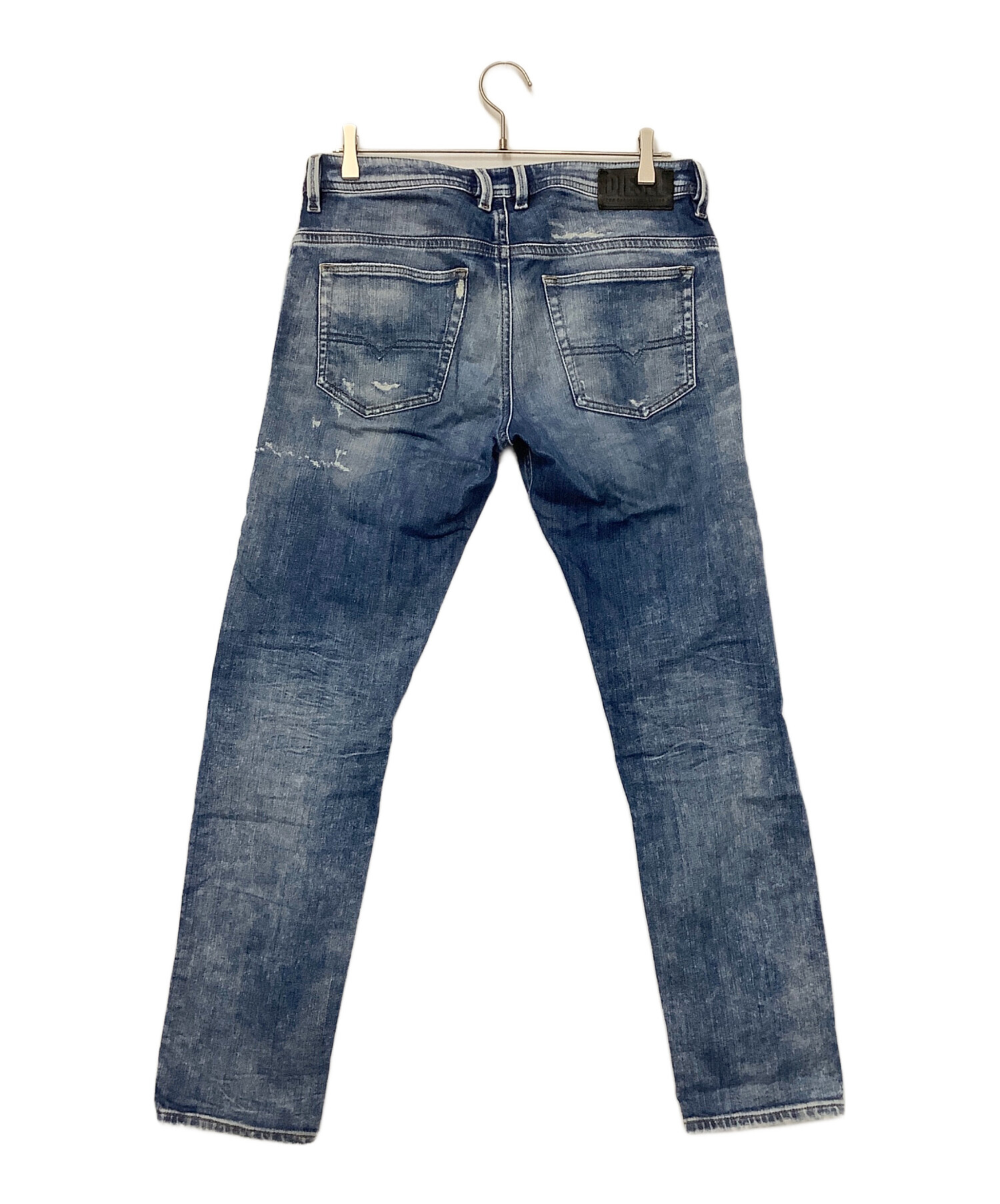 中古・古着通販】DIESEL (ディーゼル) ダメージ加工デニムパンツ 中古・古着通販】DIESEL (ディーゼル) ダメージ加工デニムパンツ