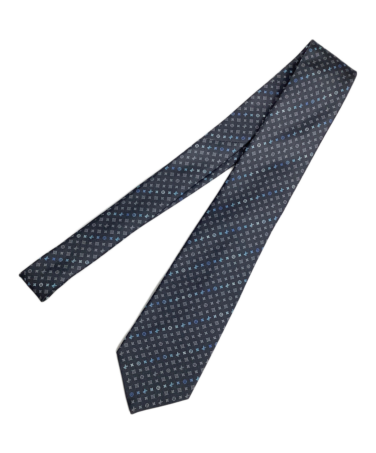中古・古着通販】LOUIS VUITTON (ルイ ヴィトン) ネクタイ グレー