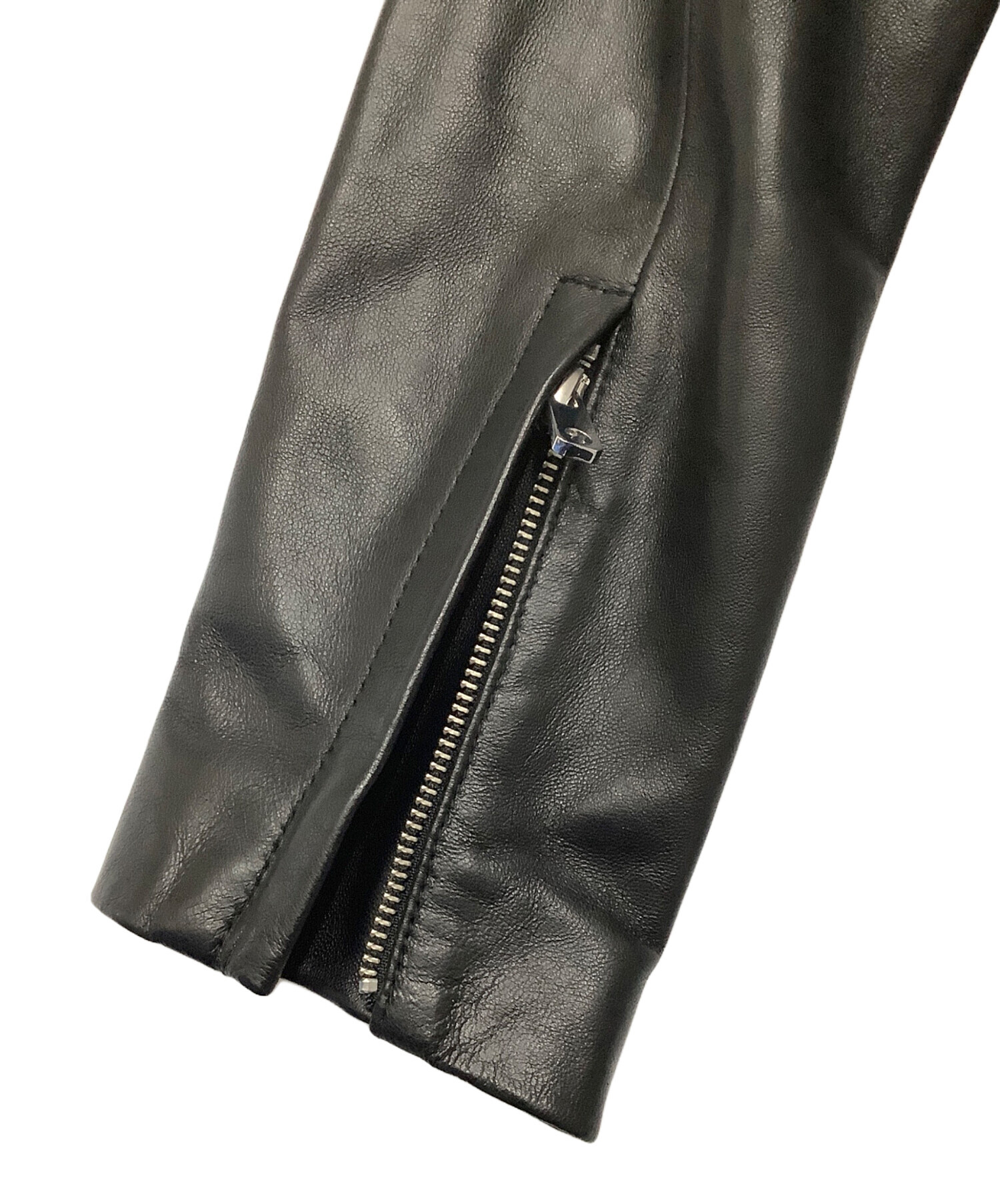 未使用　エトレ　ライダース セール】【CLEL】2way Rider's Jacket/合皮 2wayライダース