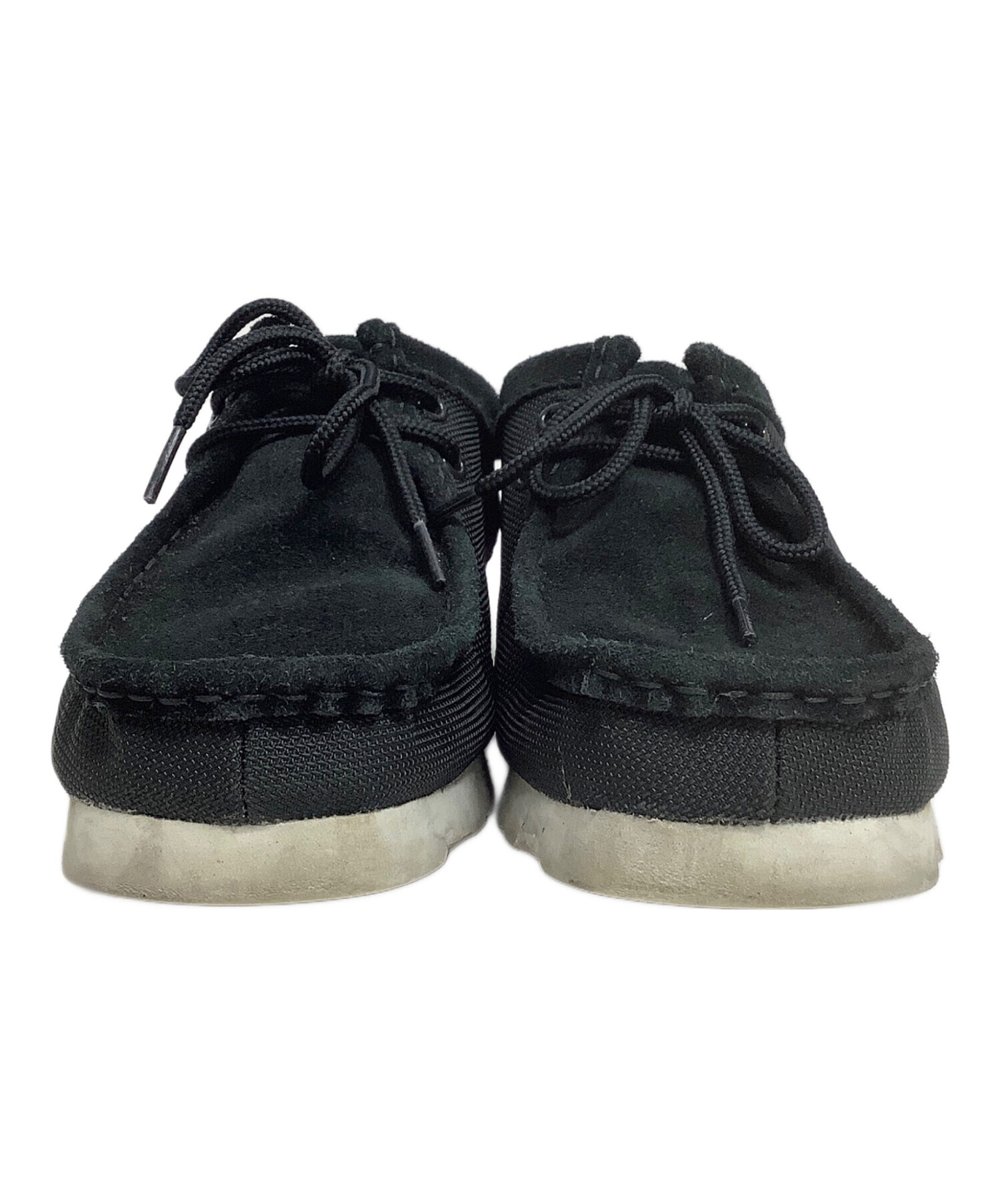 中古・古着通販】CLARKS (クラークス) ワラビーシューズ ブラック