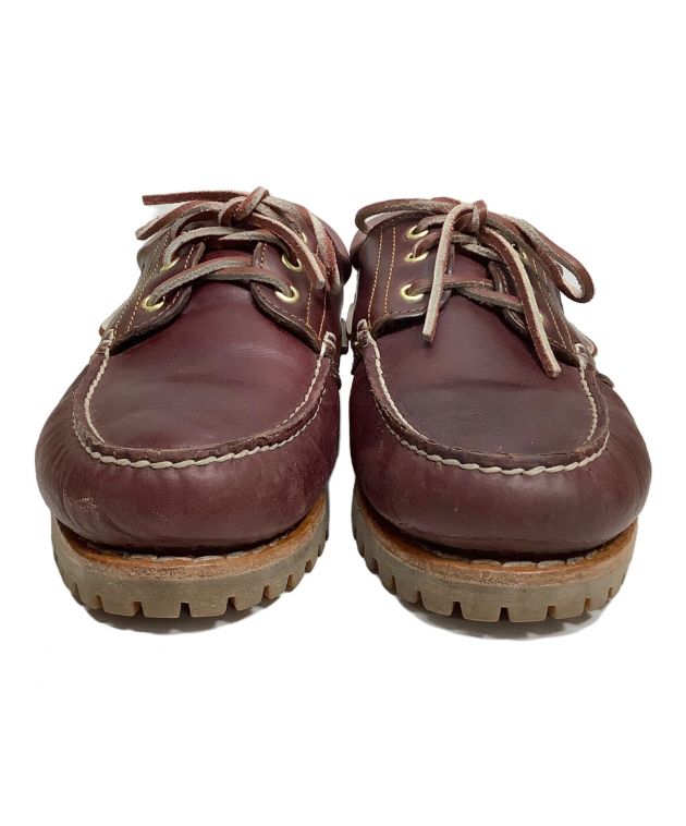 Timberland バーガンディ モカシン　26cm 中古・古着通販】Timberland (ティンバーランド) モカシンデッキ