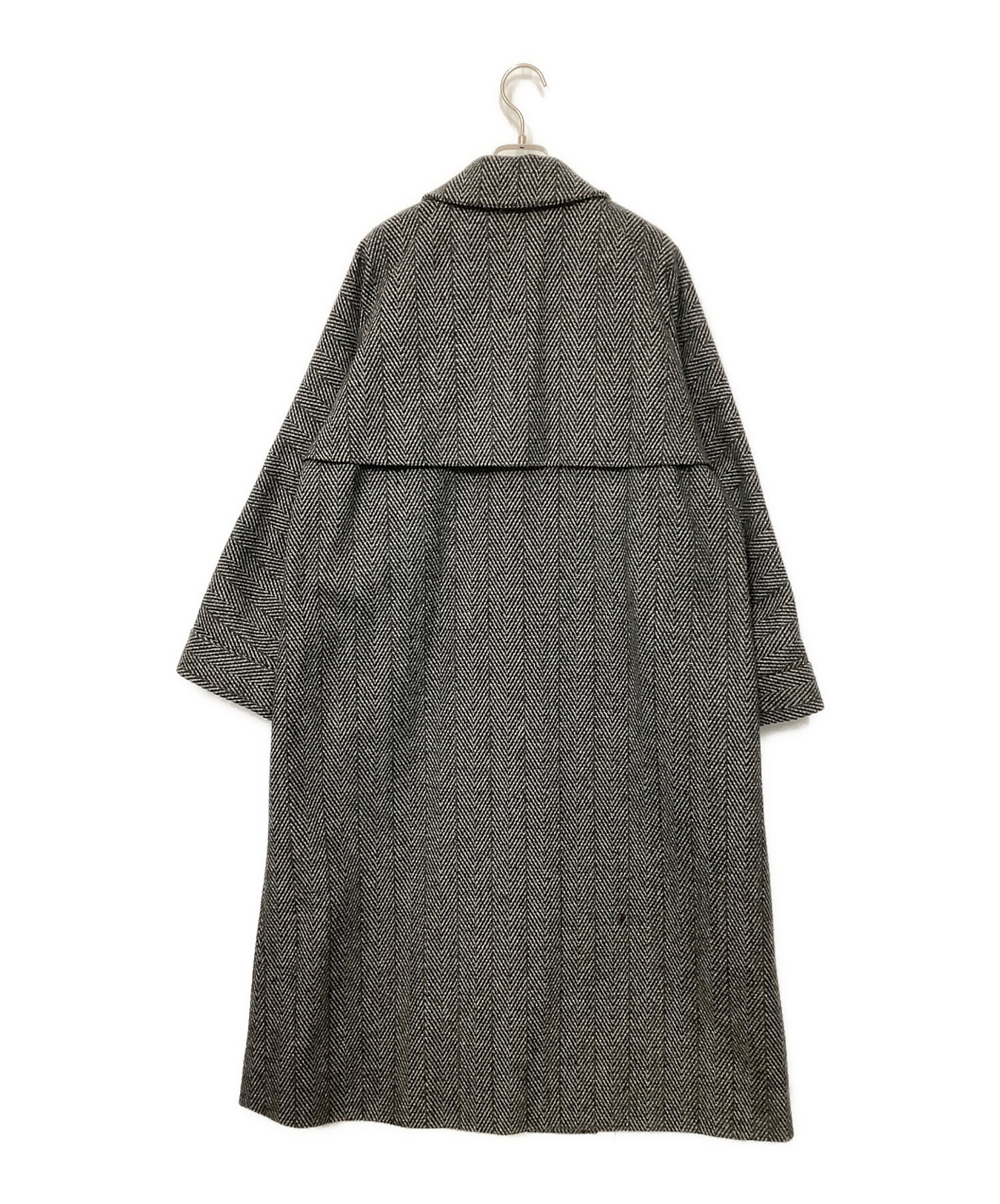 中古・古着通販】HARE (ハレ) ラグランウールコート グレー サイズ:F 