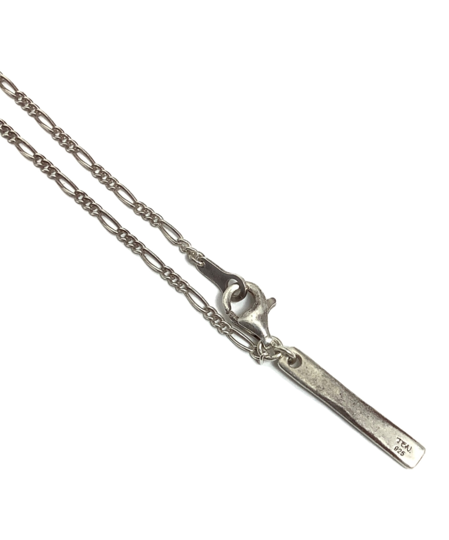 中古・古着通販】TEN (テン) フィガロチェーンネックレス SV シルバー 