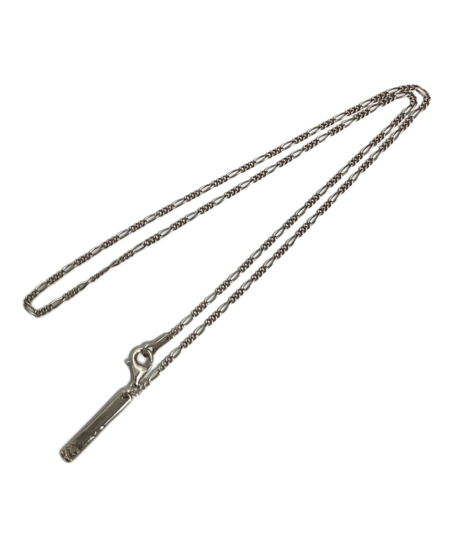 中古・古着通販】TEN (テン) フィガロチェーンネックレス SV シルバー 