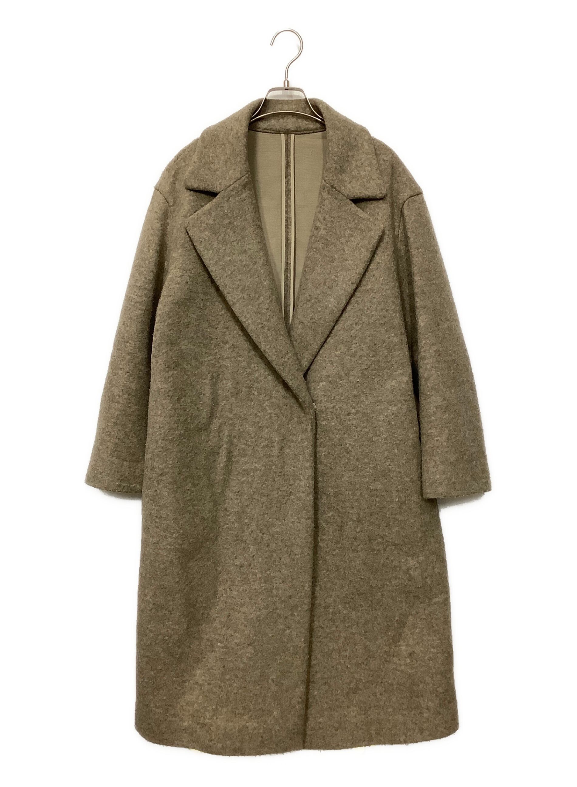 中古・古着通販】Plage (プラージュ) ウールコート ブラウン サイズ:38