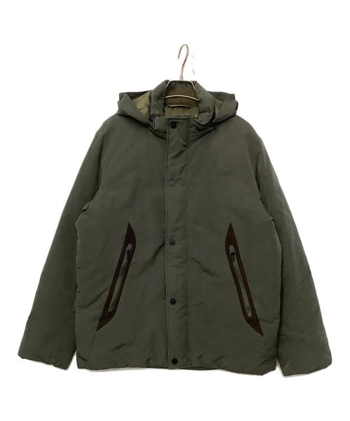 CROCODILE クロコダイル ダウンジャケット セミロング丈 L カーキ 1060003442268723_01_7055w.jpeg