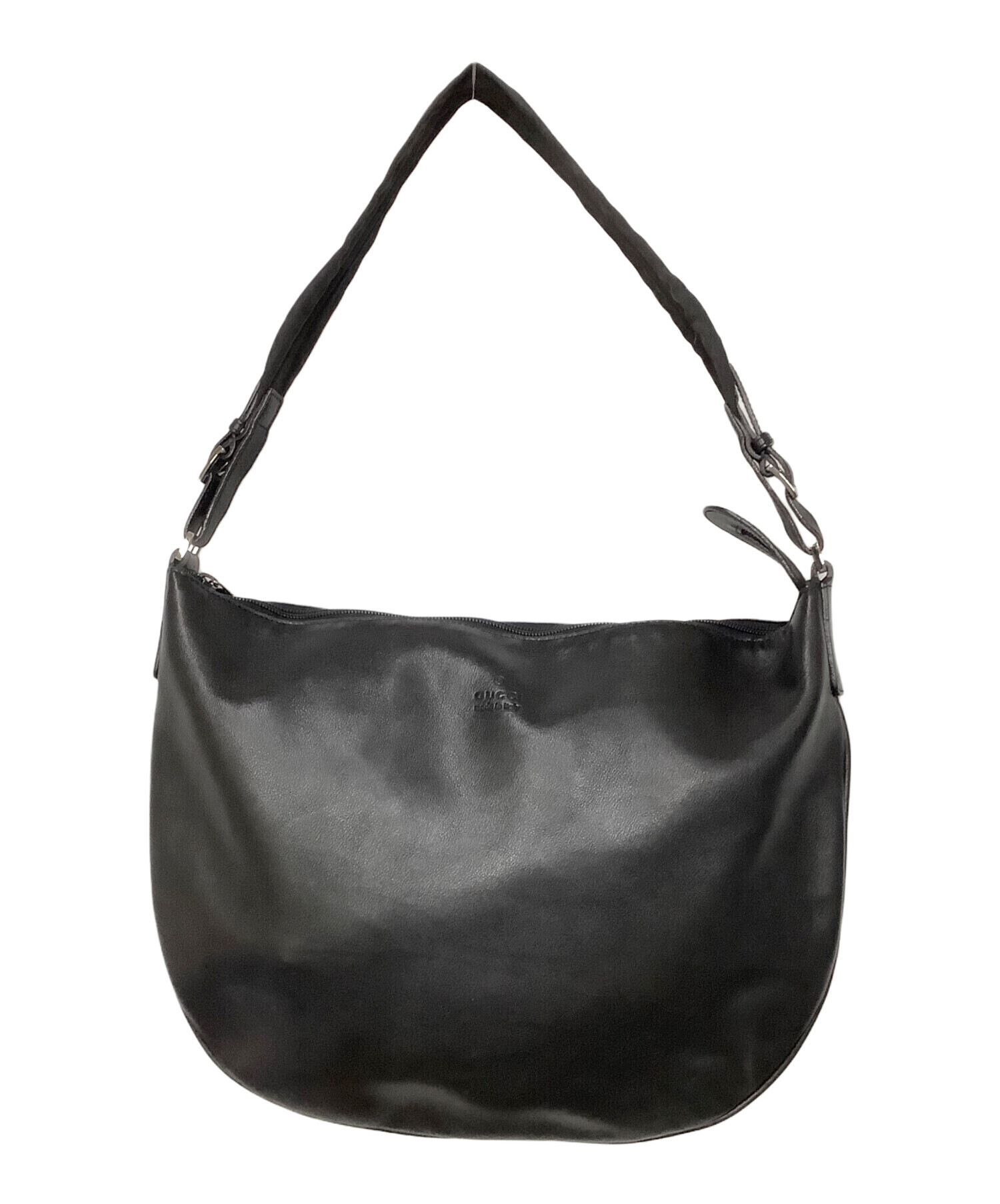 中古・古着通販】GUCCI (グッチ) ワンショルダーバッグ ブラック 